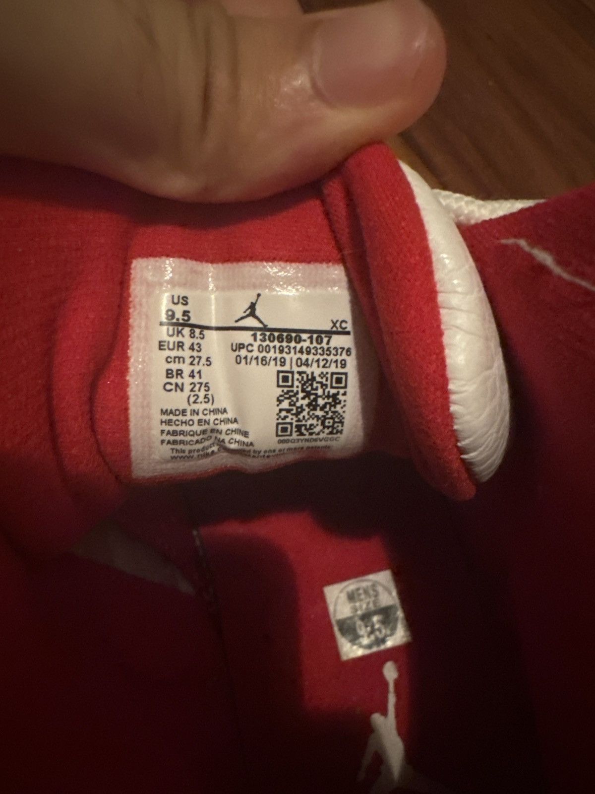 Jordan Brand Jordan fiba 12 Size US 9.5 / EU 42-43 - 6 Thumbnail