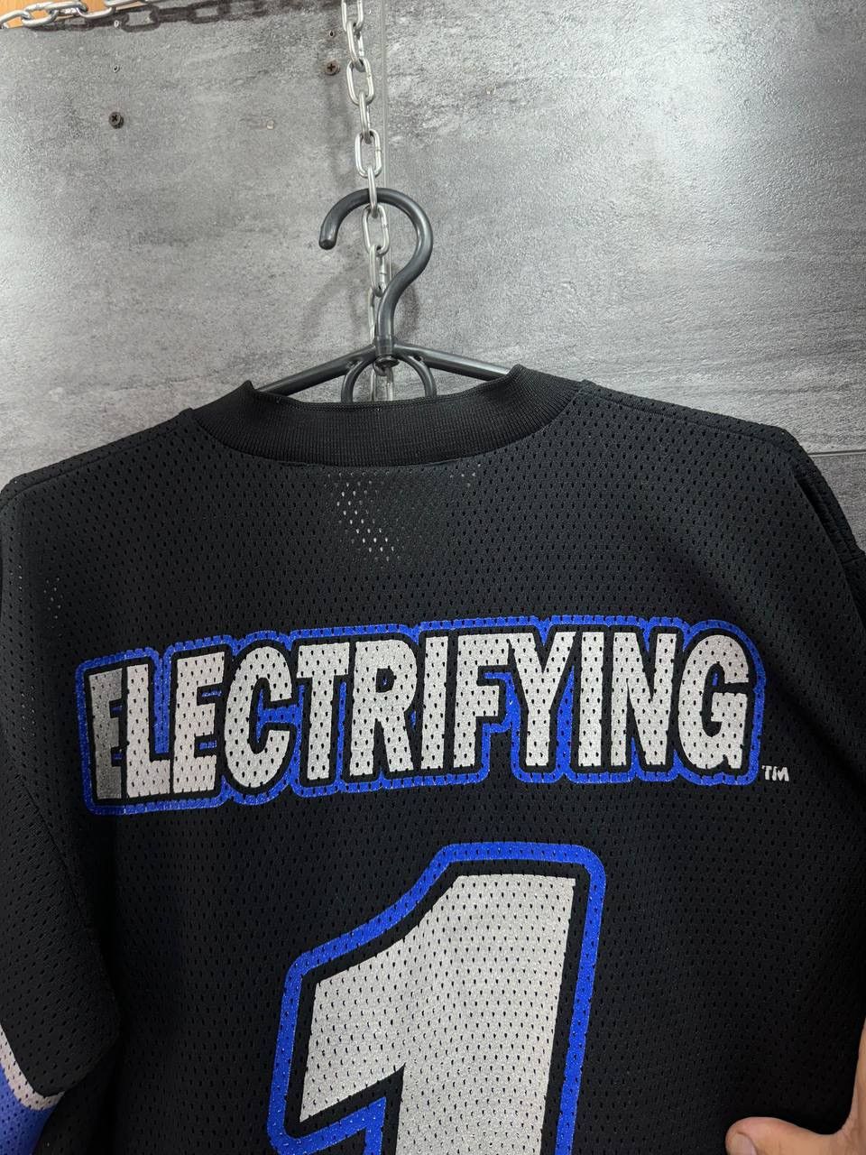 Vintage 2000s WWF The Rock Electrifying 1 Wrestling Jersey Size US M / EU 48-50 / 2 - 17 Thumbnail