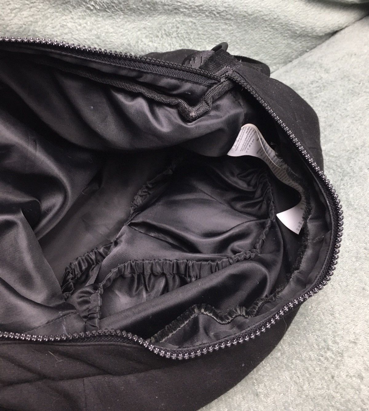Moschino Moschino Baby Black Cotton Blend Shoulder Bag Size ONE SIZE - 8 Thumbnail