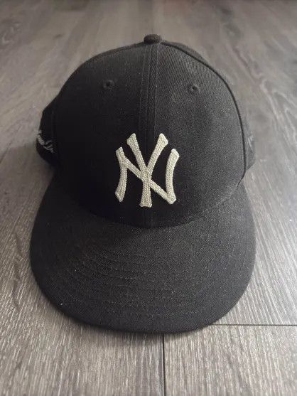 Aime Leon Dore × New Era Aime Leon Dore x New Era NY Chainstitch Black Hat 7 1/8 Size ONE SIZE - 1 Thumbnail