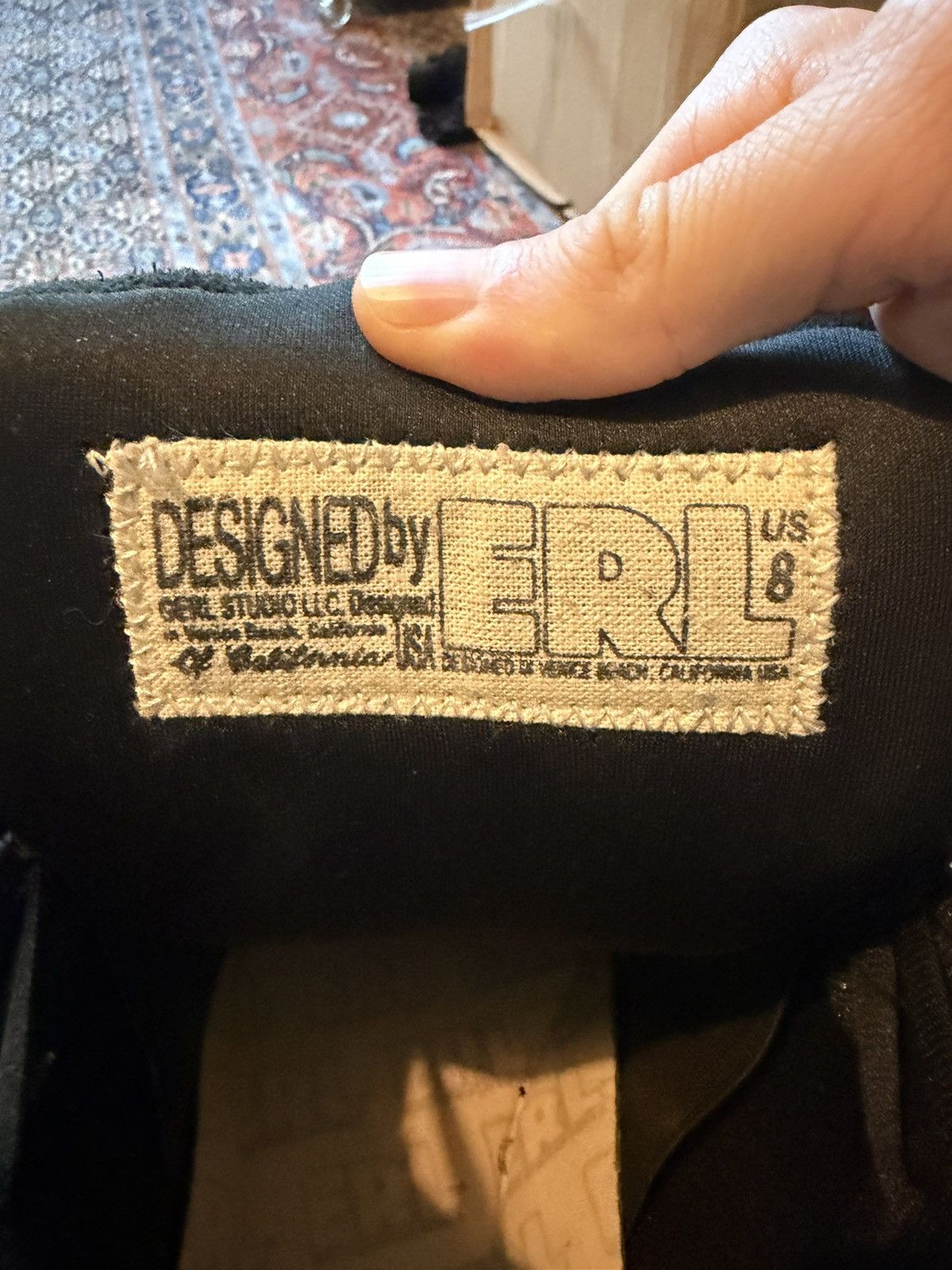 ERL ERL vamp high sneaker Size US 8 / EU 41 - 7 Thumbnail