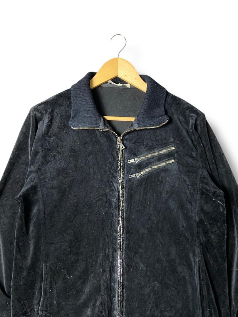 semanticdesign SEMANTIC DESIGN Velvet-Like Zipper Jacket (135) Size US L / EU 52-54 / 3 - 5 Thumbnail