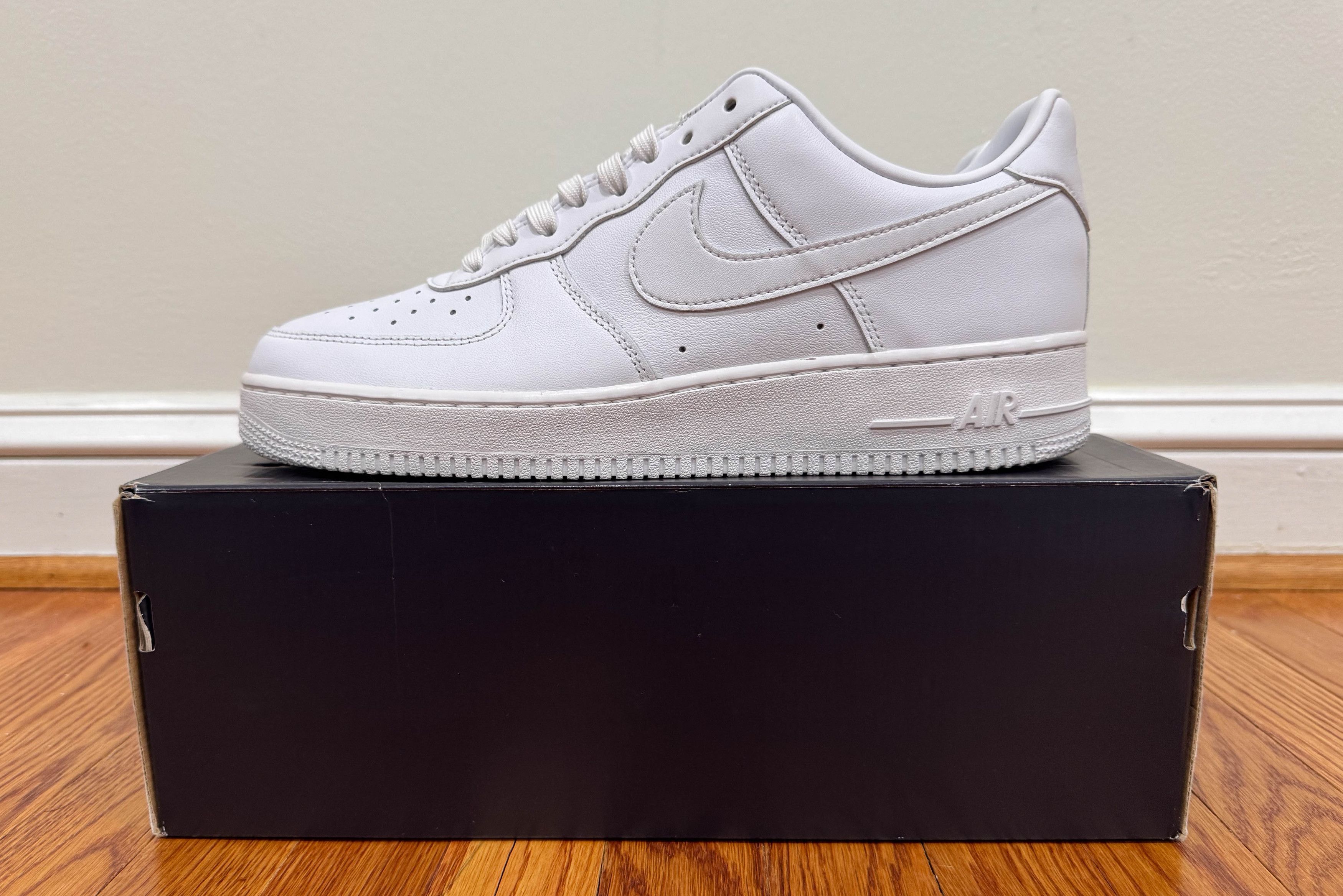 Nike Nike Air Force 1 Low '07 Fresh White Size US 10.5 / EU 43-44 - 1 Thumbnail