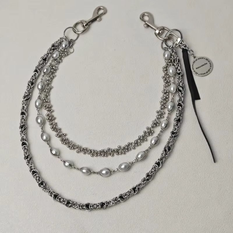 Jewelry Retro Marble Accessories Hip Rock y2k Pants Chain Size ONE SIZE - 2 Thumbnail