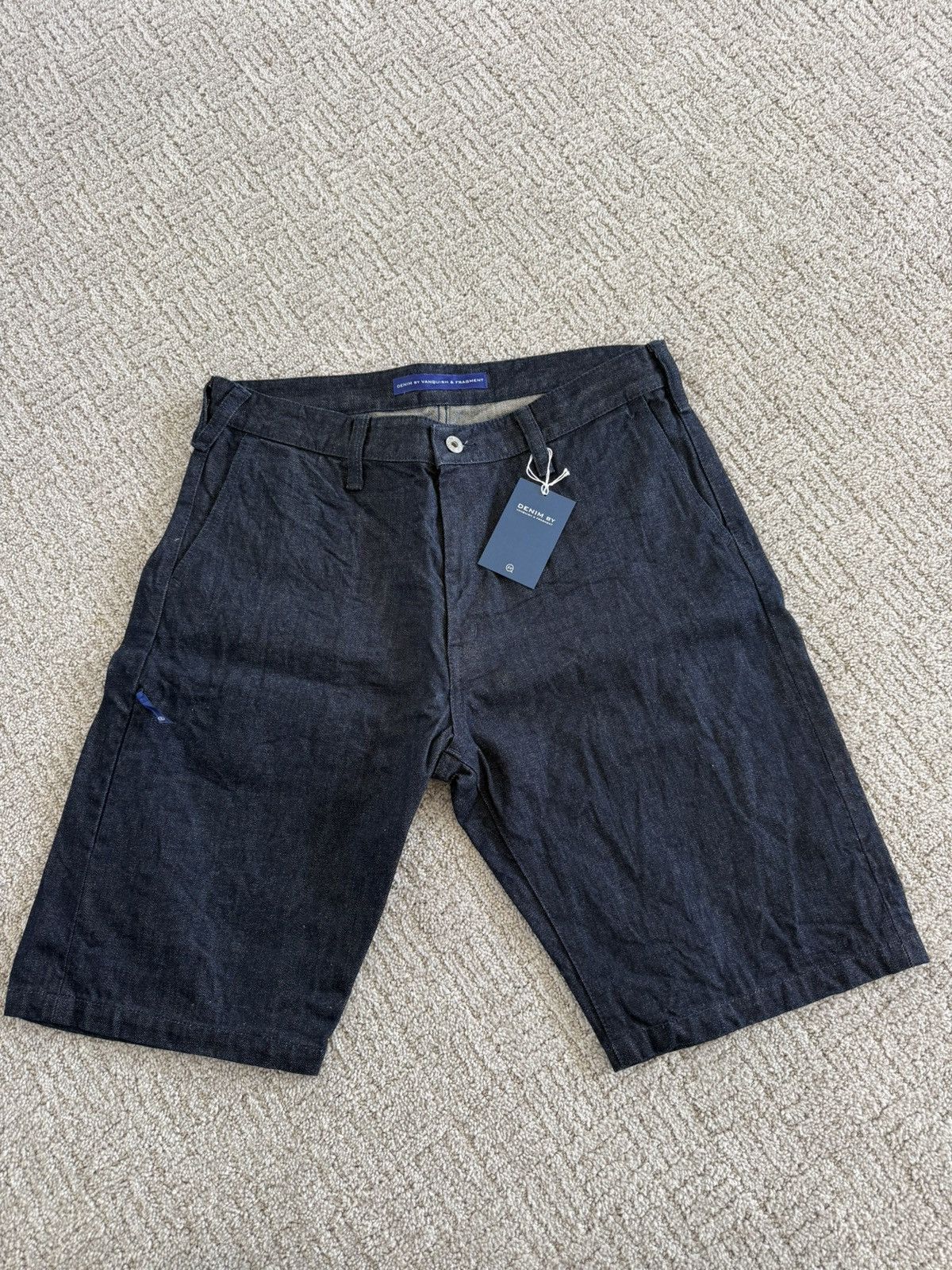 Fragment Design × Vanquish Fragment Vanquish Denim Shorts Size US 34 / EU 50 - 1 Thumbnail
