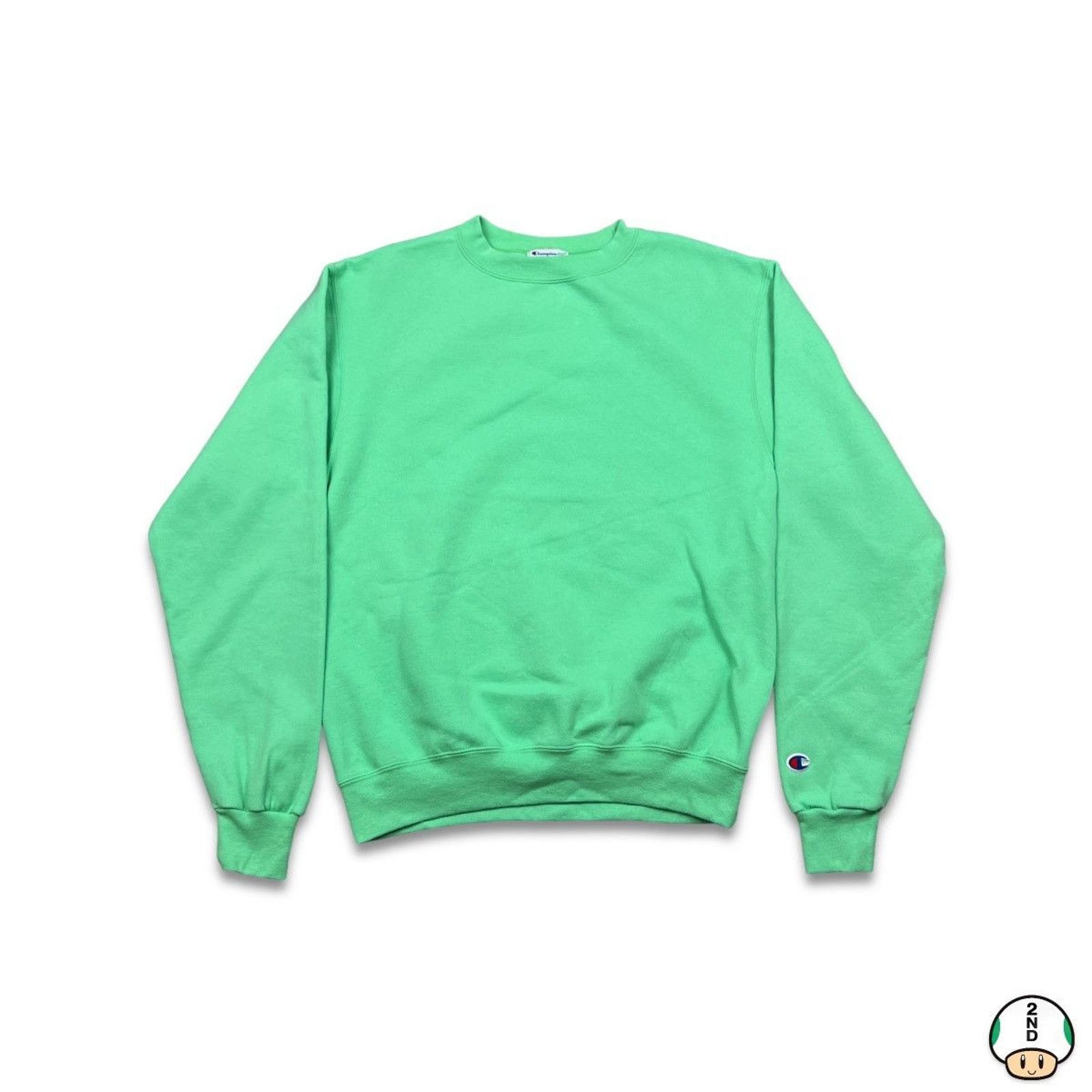 Champion × Vintage Champion Sweatshirt Small Eco Authentic Athletic Blank Crew Size US S / EU 44-46 / 1 - 1 Thumbnail