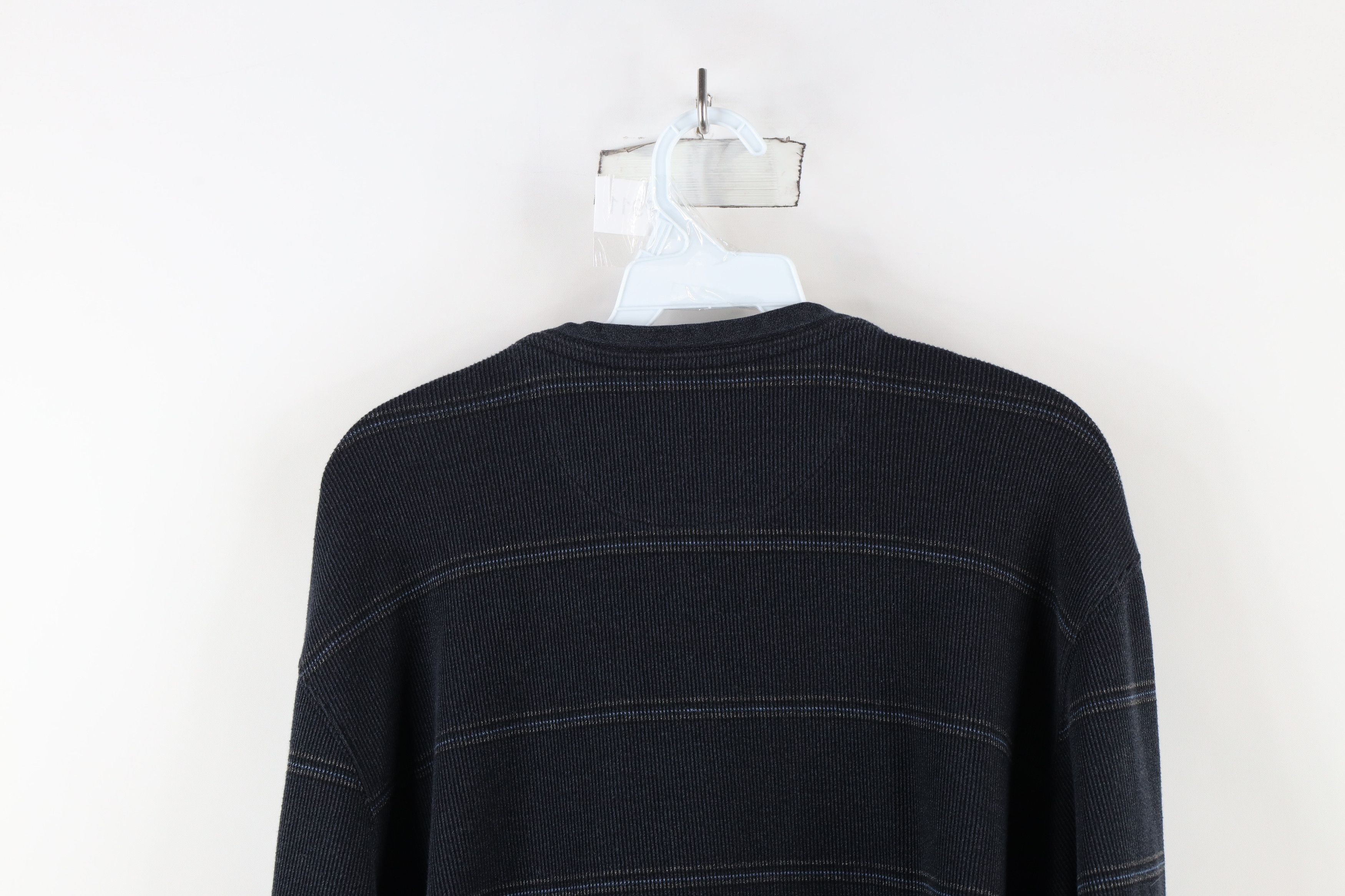 Vintage Vintage Streetwear Ribbed Knit Long Sleeve Henley T-Shirt Size US XL / EU 56 / 4 - 9 Thumbnail