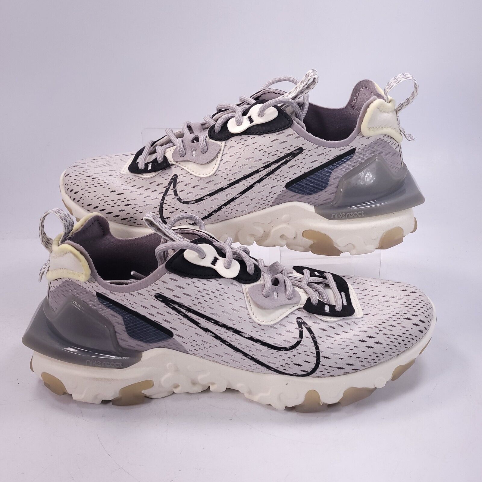 Nike Nike React Vision Shoe Mens Size 7 CD4373-005 Gray White Size US 7 / EU 40 - 6 Thumbnail