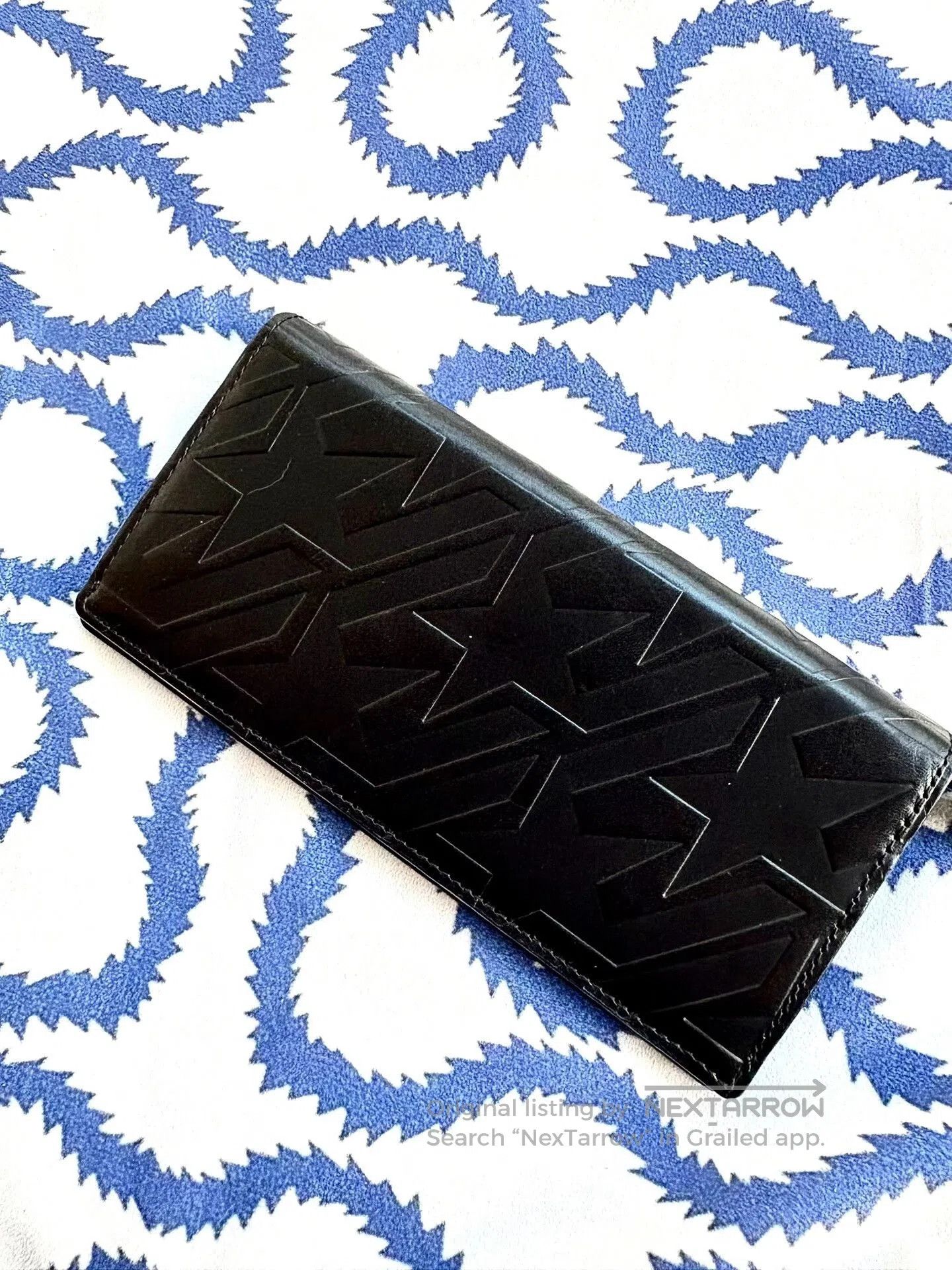 Vivienne Westwood Vivienne Westwood Black Leather Saturn Long Wallet. Size ONE SIZE - 3 Thumbnail
