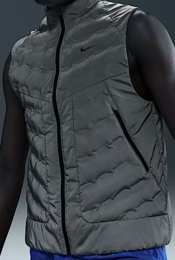 Nike Nike Therma-Fit ADV Reflective Sliver Running Vest Size US S / EU 44-46 / 1 - 2 Thumbnail