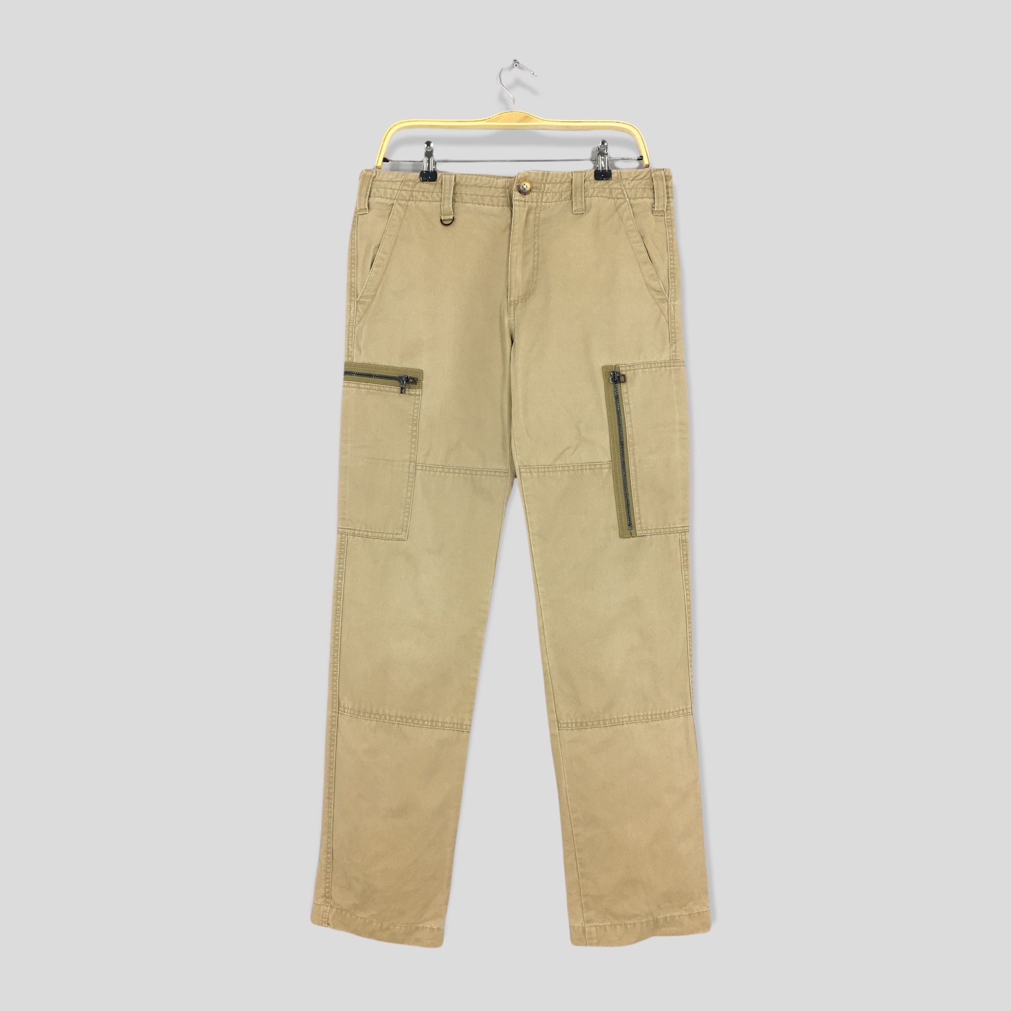 image of Hi Tec x Military Size 34X31 Moussy Japan Casual Cargo Pants Skinny in Brown, Men's