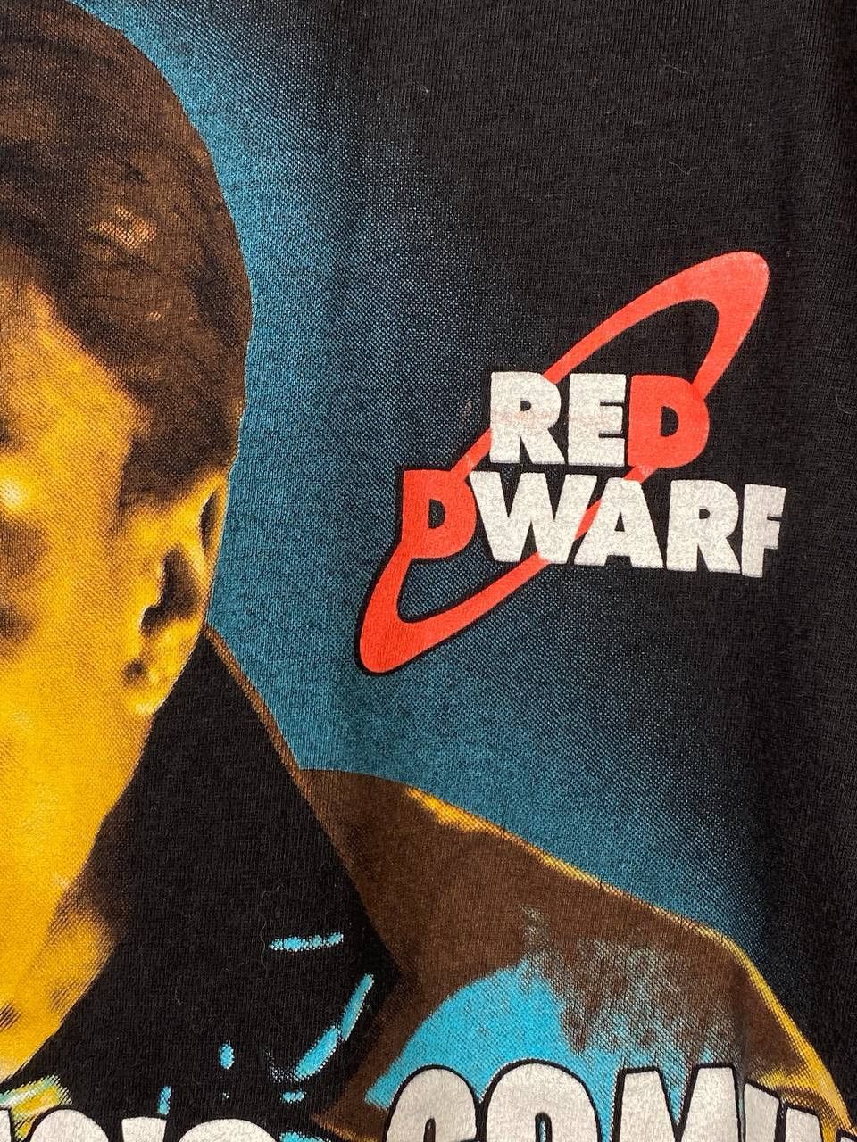 Vintage Vintage Red Dwarf 1994 "Something Coming" Graphic Tee Size US XL / EU 56 / 4 - 8 Thumbnail