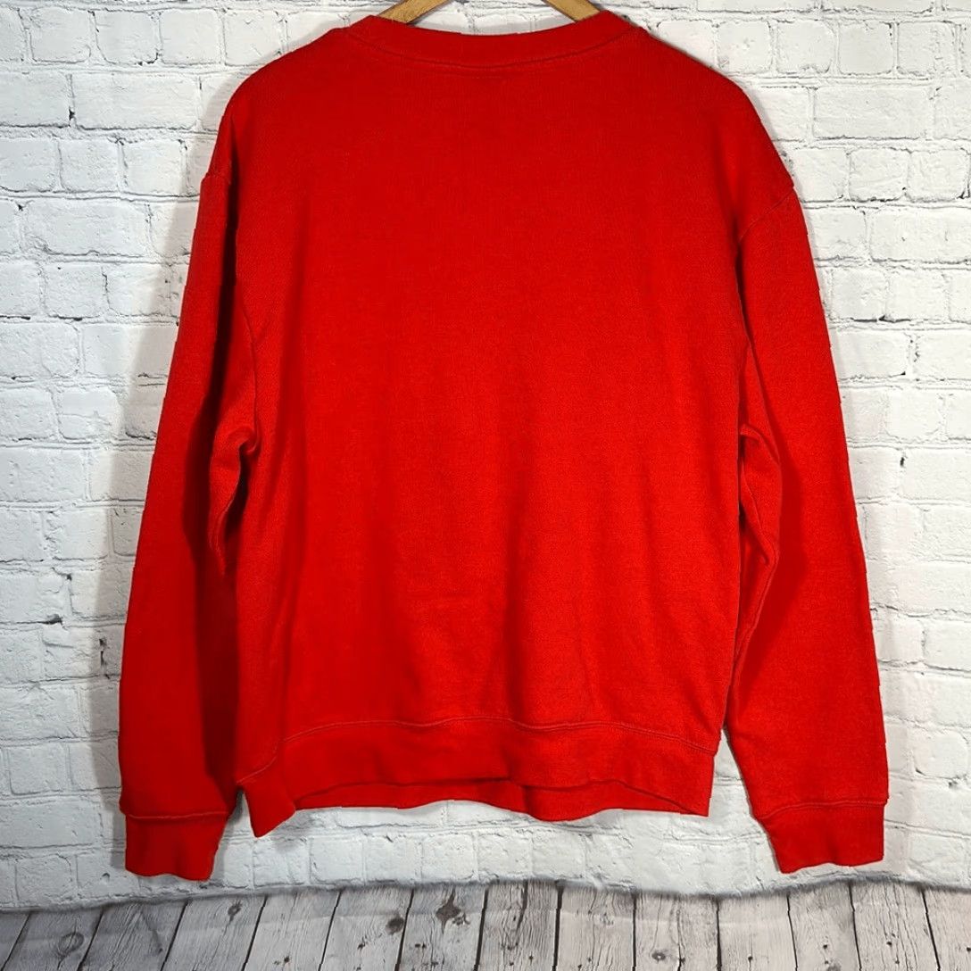 Nickelodeon VINTAGE Nickelodeon SpongeBob SquarePants Sweatshirt Mens L Red Christmas Pullover Christmas Ugly Sweater Shirt Size US L / EU 52-54 / 3 - 6 Thumbnail