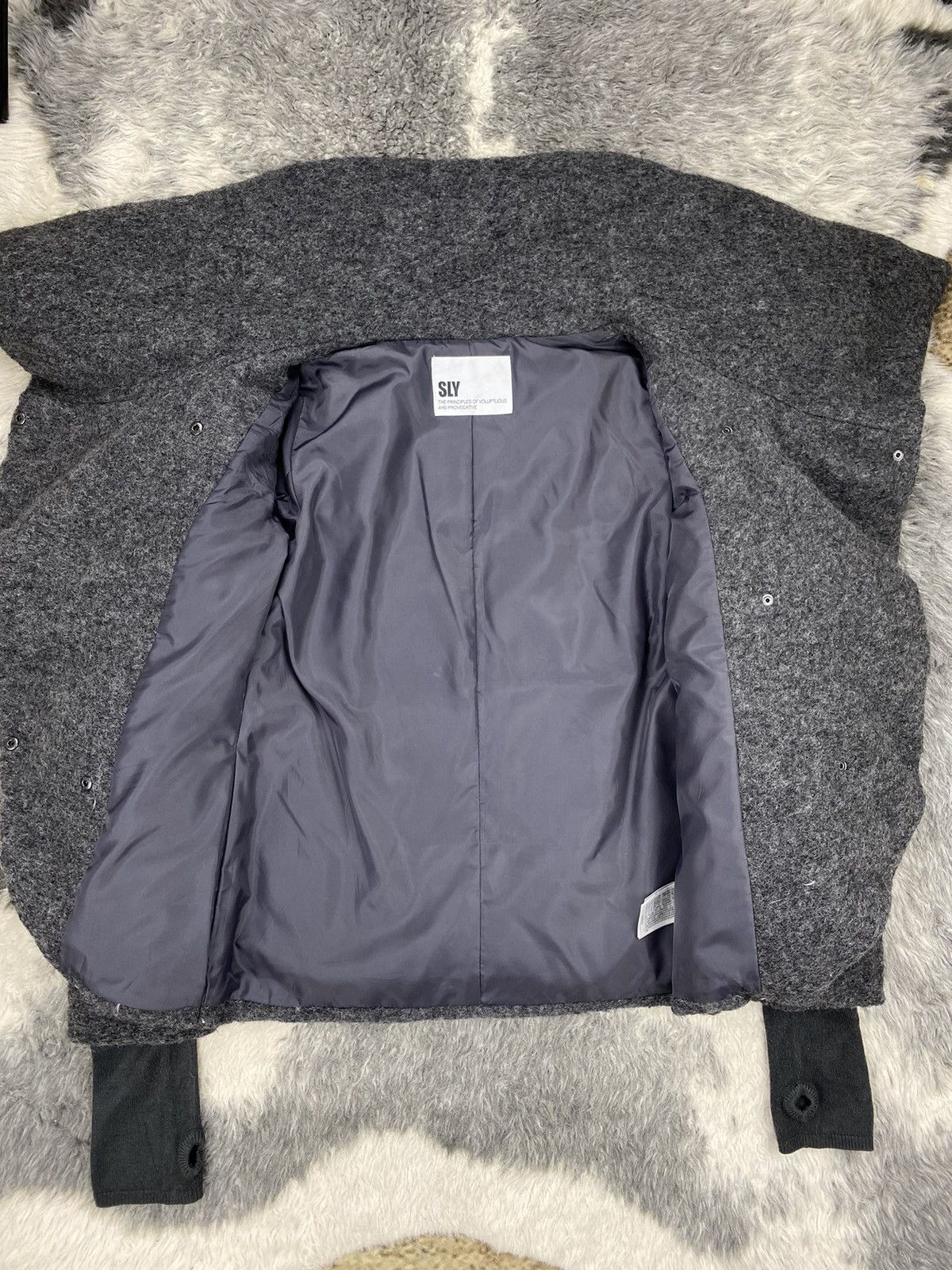 If Six Was Nine × Le Grande Bleu (L.G.B.) SLY Monster Collar Down Jacket - Very Rare Design Size M / US 6-8 / IT 42-44 - 5 Thumbnail