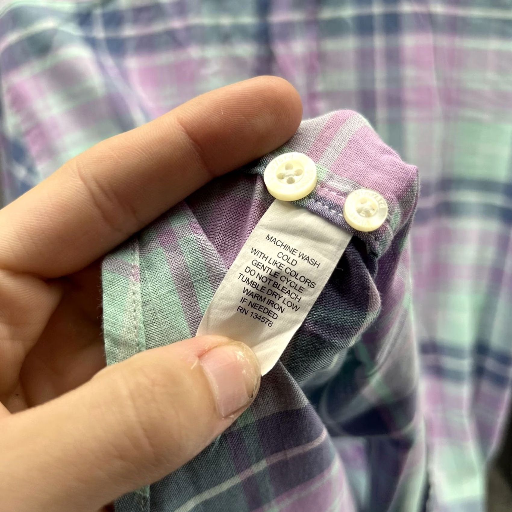 Vineyard Vines VINEYARD VINES Shirt Mens M Plaid Murray Long Sleeve Button Front Size US M / EU 48-50 / 2 - 3 Thumbnail