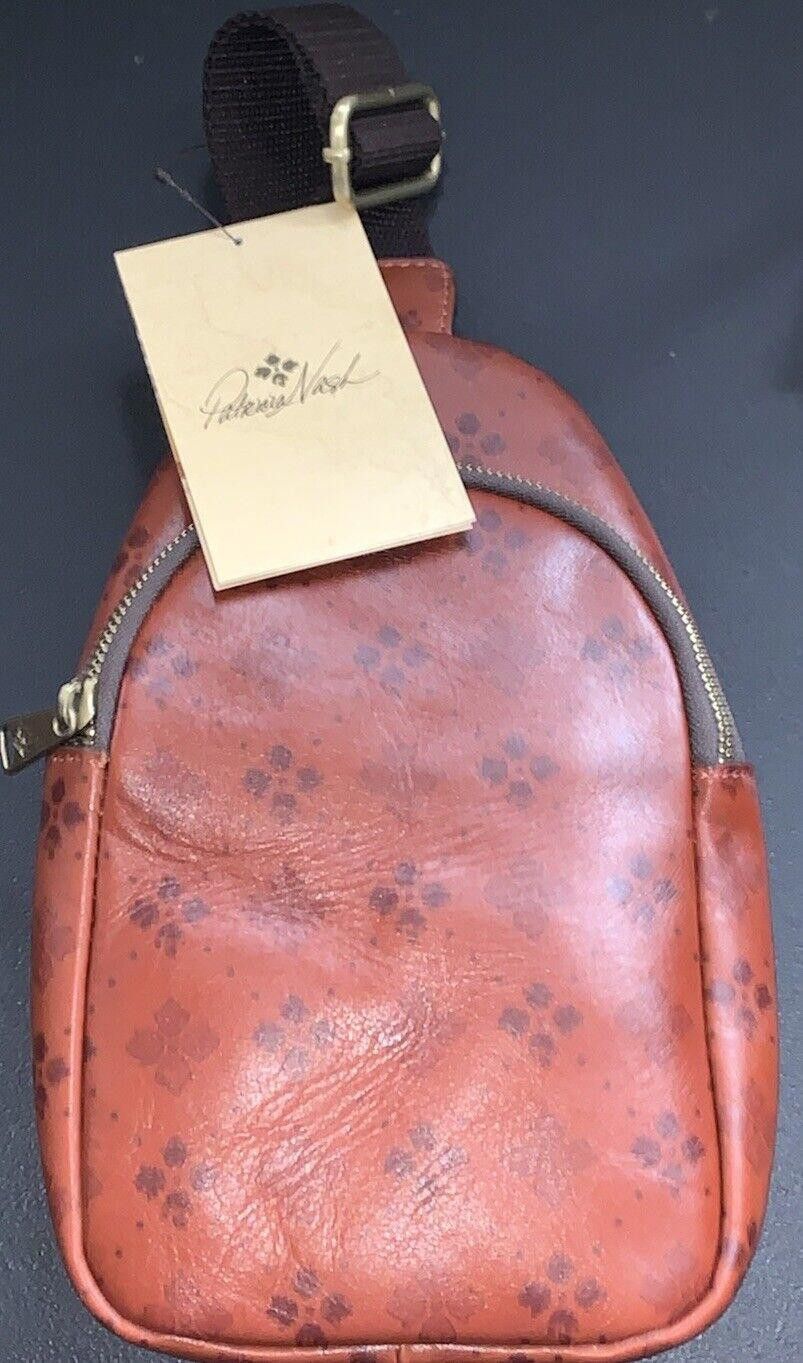 Patricia Nash Patricia Nash Marisol Leather Signature Print Sling Bag NWT Size ONE SIZE - 3 Thumbnail