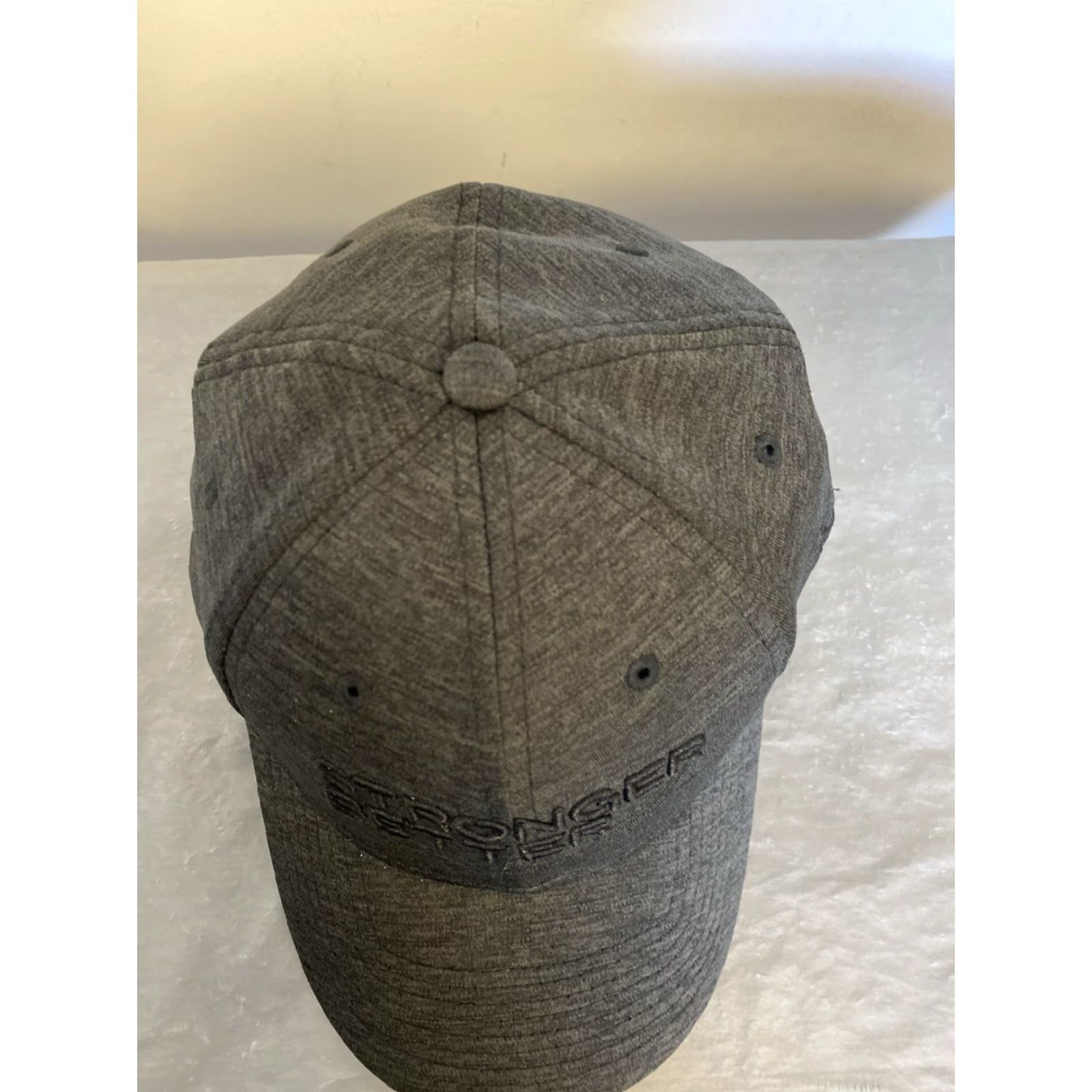 New Era New Era Stronger Better Dave Hollis Snapback Hat Adjustable Dark Gray Casual Mens Size ONE SIZE - 4 Thumbnail