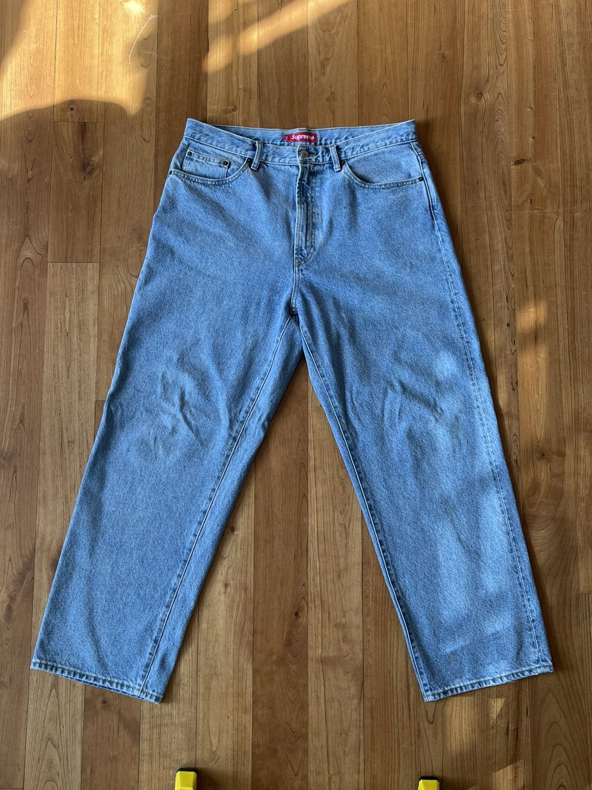 Supreme Supreme Baggy Jean Washed Indigo SS26 | Grailed