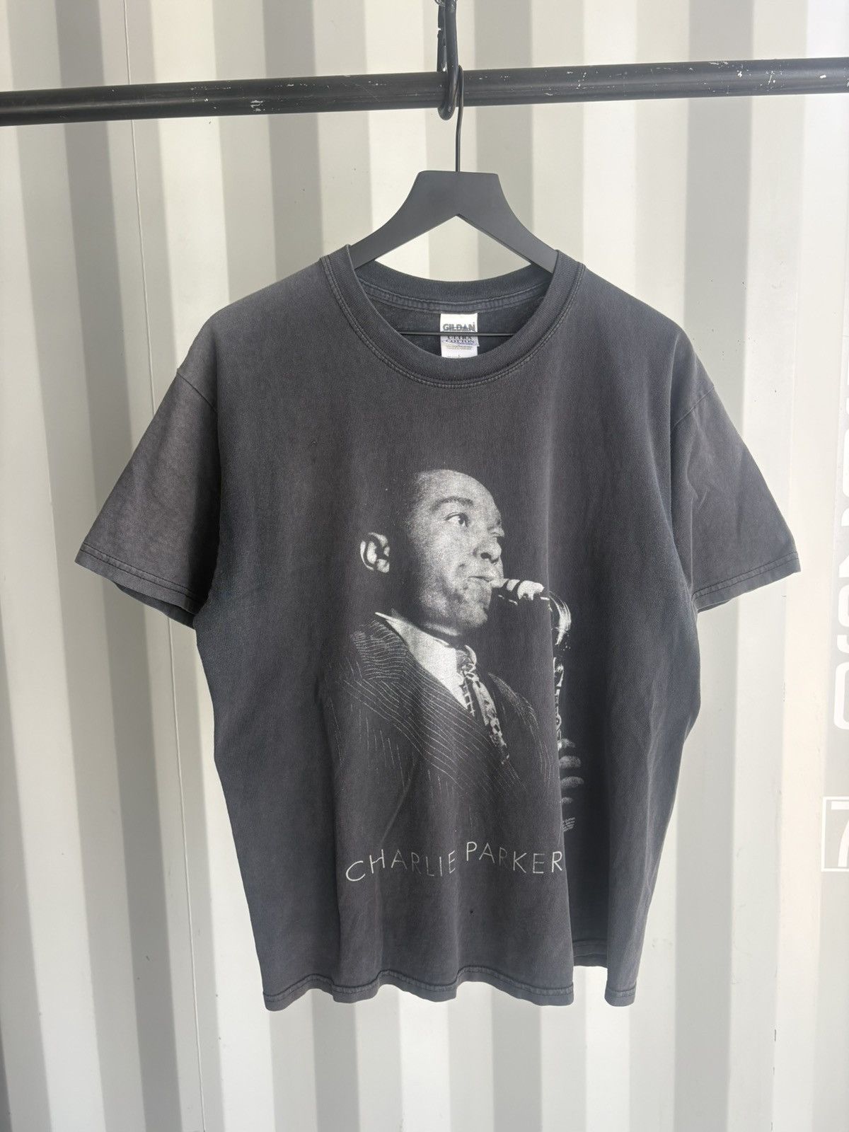 Band Tees Vintage Jazz Charlie Parker Thrashed Distressed Shirt Grunge Size US L / EU 52-54 / 3 - 1 Thumbnail