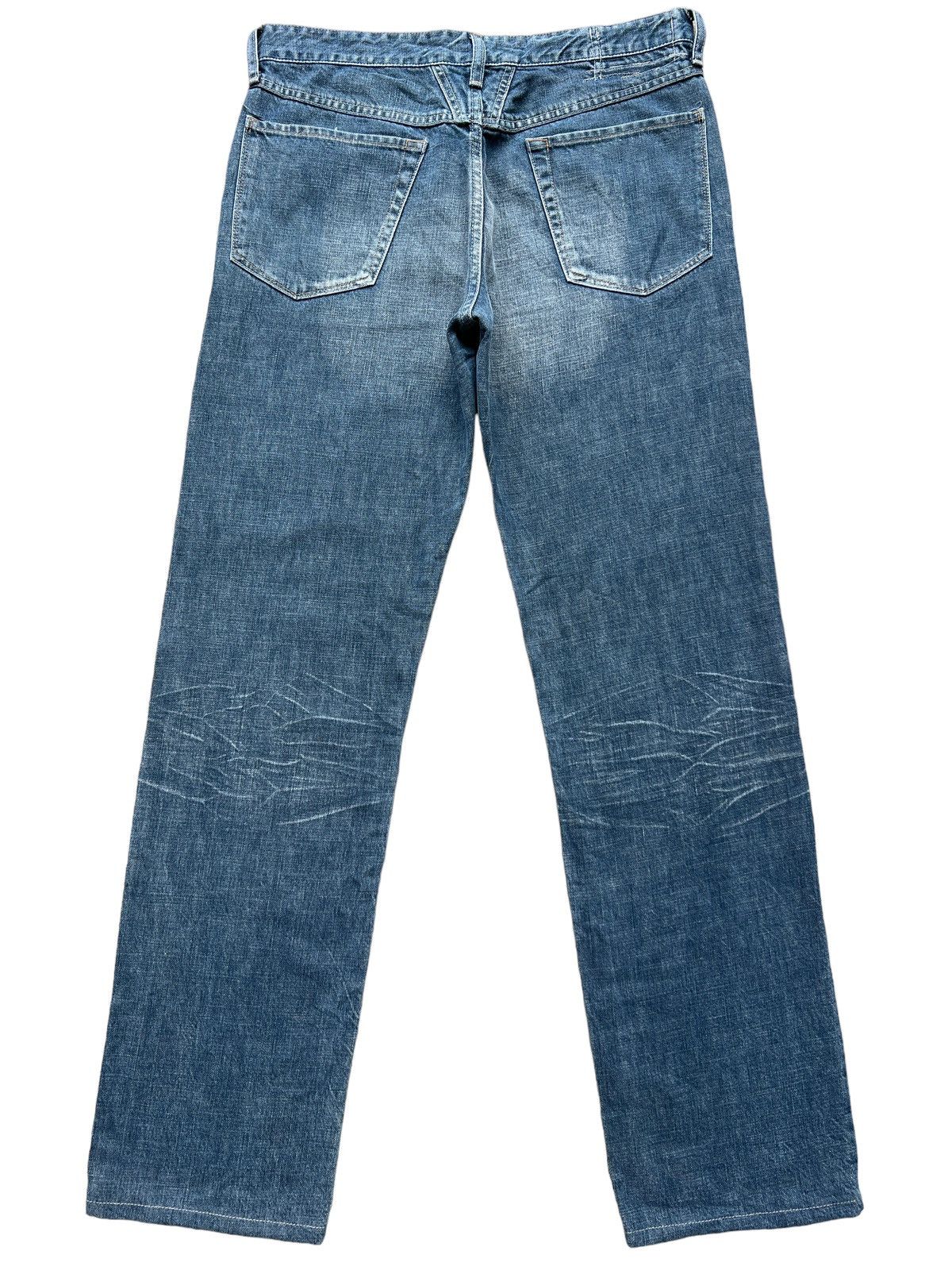 Marithe + Francois Girbaud Marithe Francois Girbaud Multi Pocket Baggy Jeans 33x33 Size US 33 - 3 Thumbnail