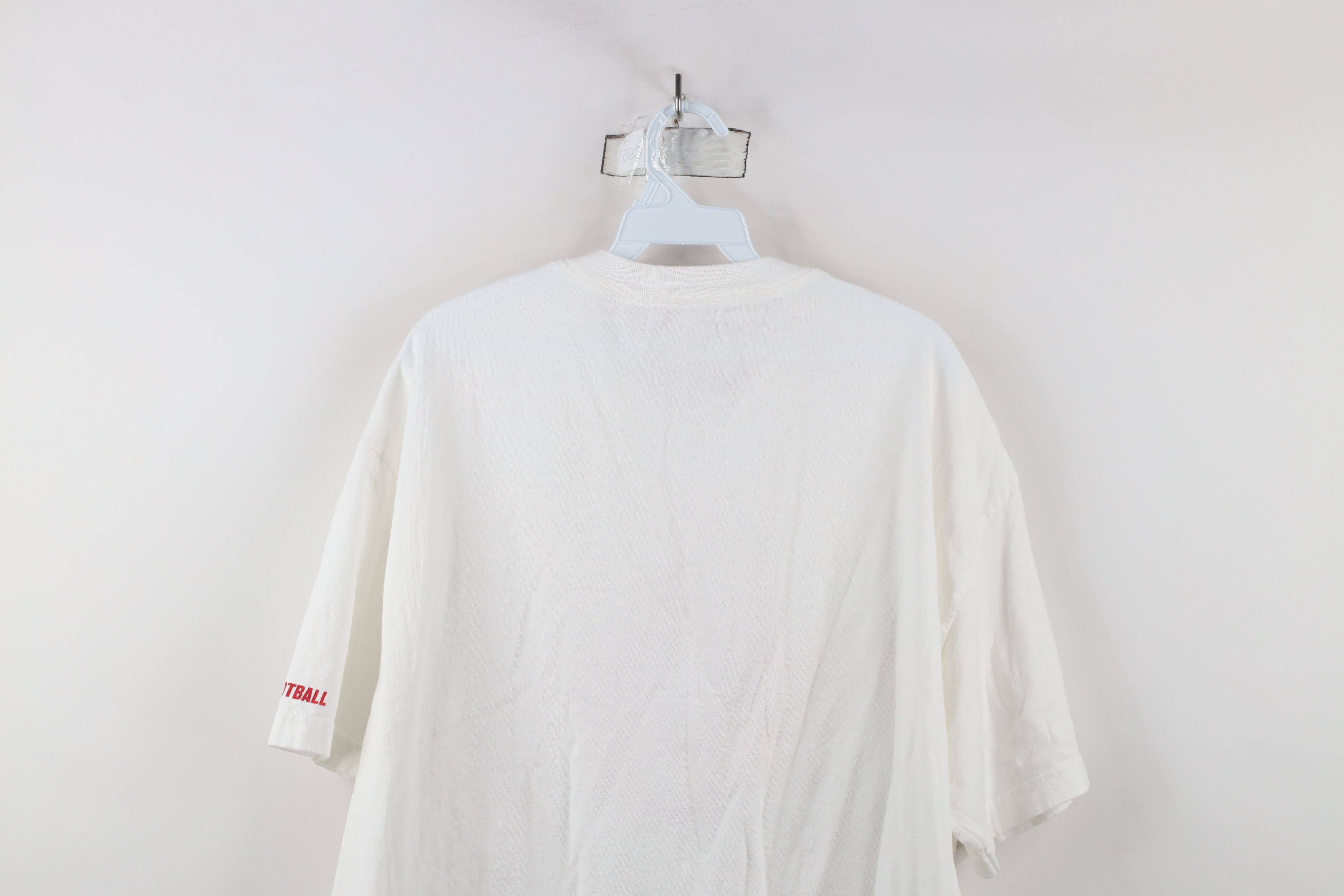 Nike × Vintage Vintage Y2K Nike Football Center Swoosh Short Sleeve T-Shirt Size US XL / EU 56 / 4 - 10 Thumbnail
