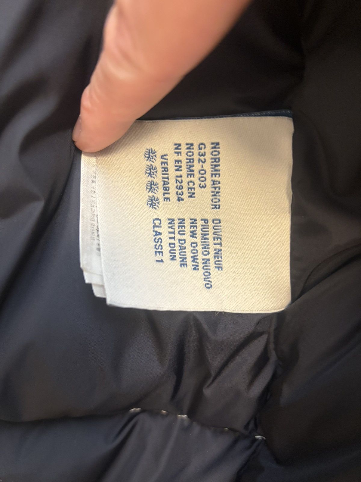 Moncler Rare Moncler Blackout Down Jacket Dan Holdsworth Size 1 Size US S / EU 44-46 / 1 - 7 Thumbnail