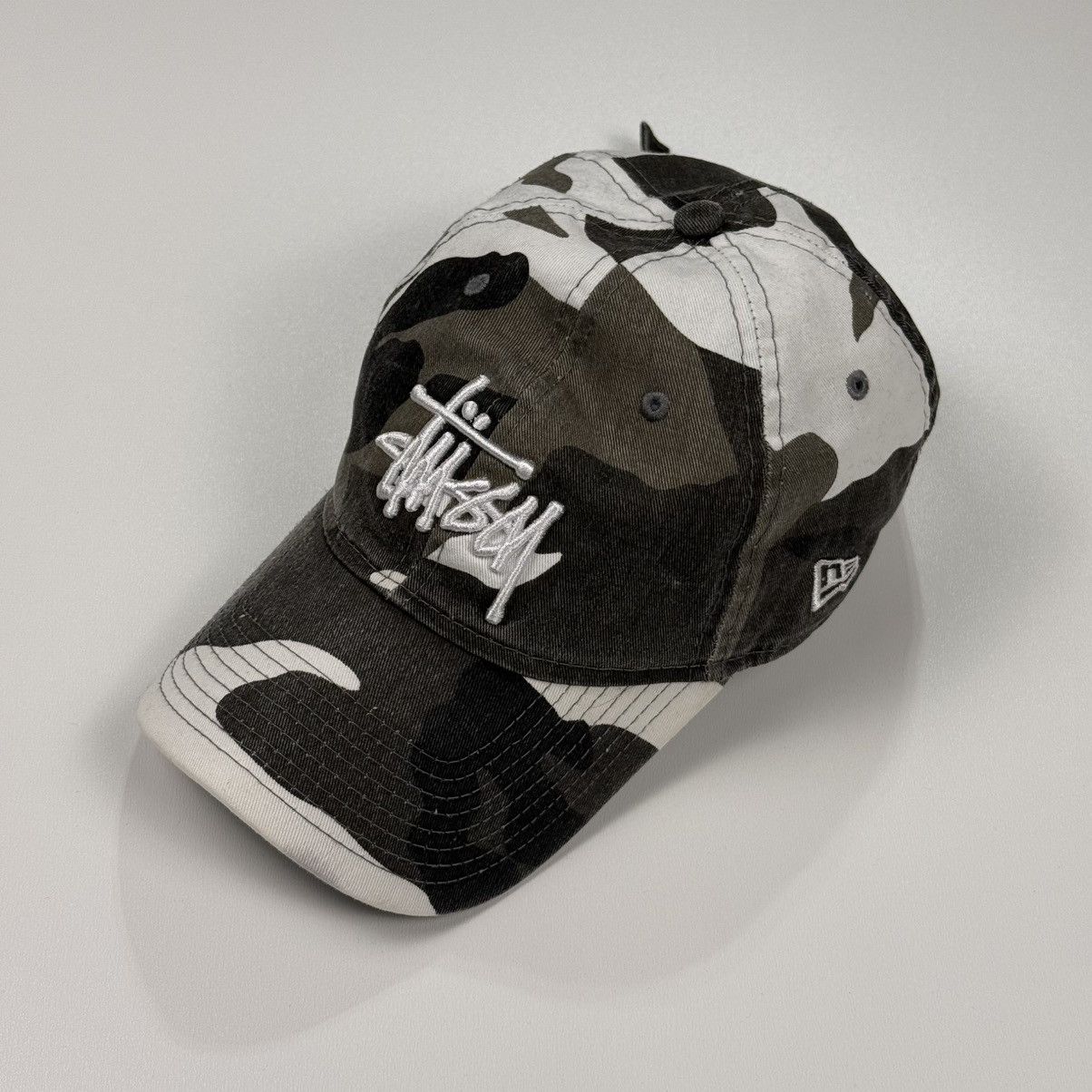 Stussy Snow Camo Baseball Cap Size ONE SIZE - 1 Thumbnail