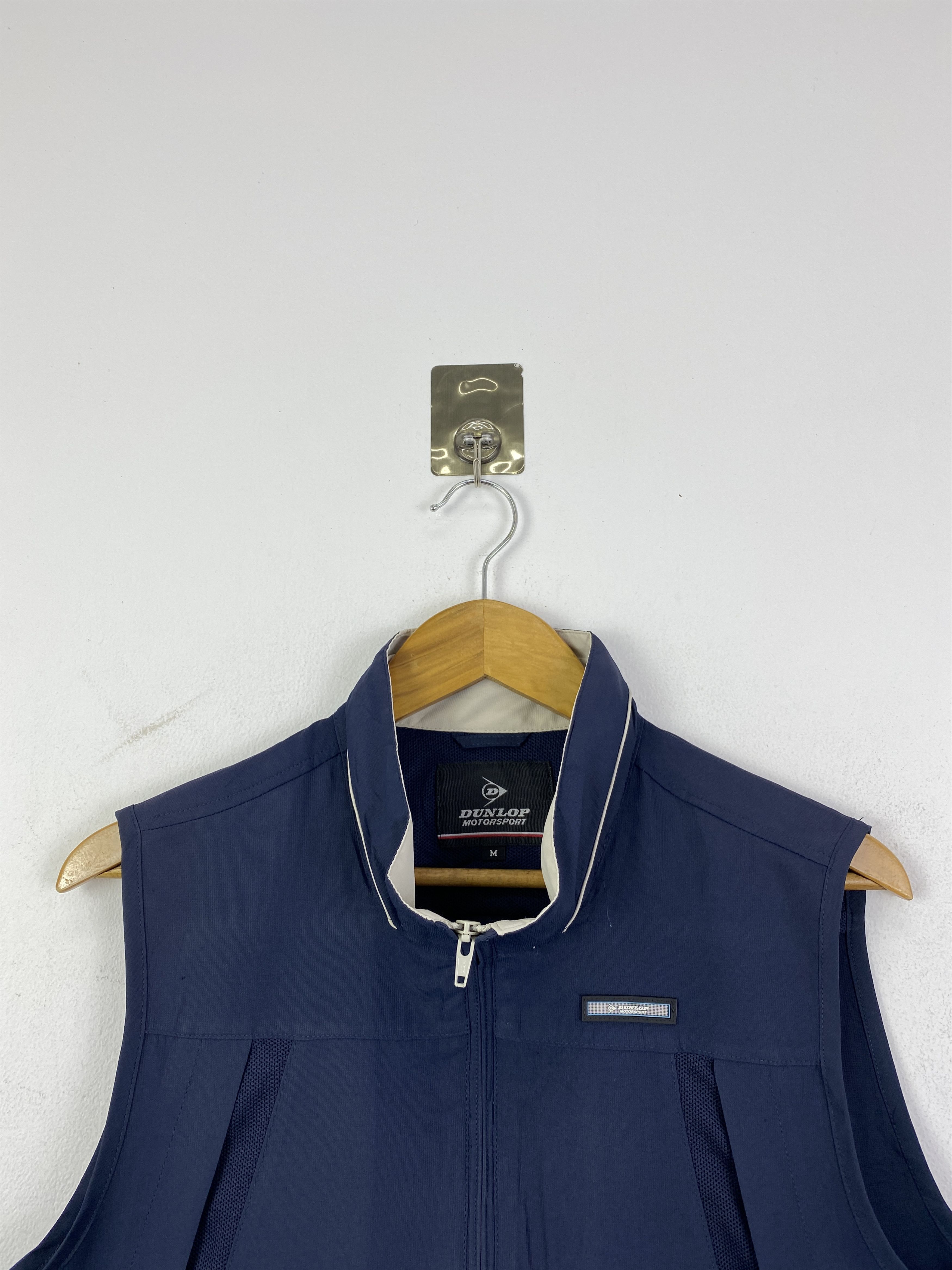Dunlop Vintage Dunlop Motorsport Mesh Utility Vest Racing JA0220 Size US M / EU 48-50 / 2 - 3 Thumbnail