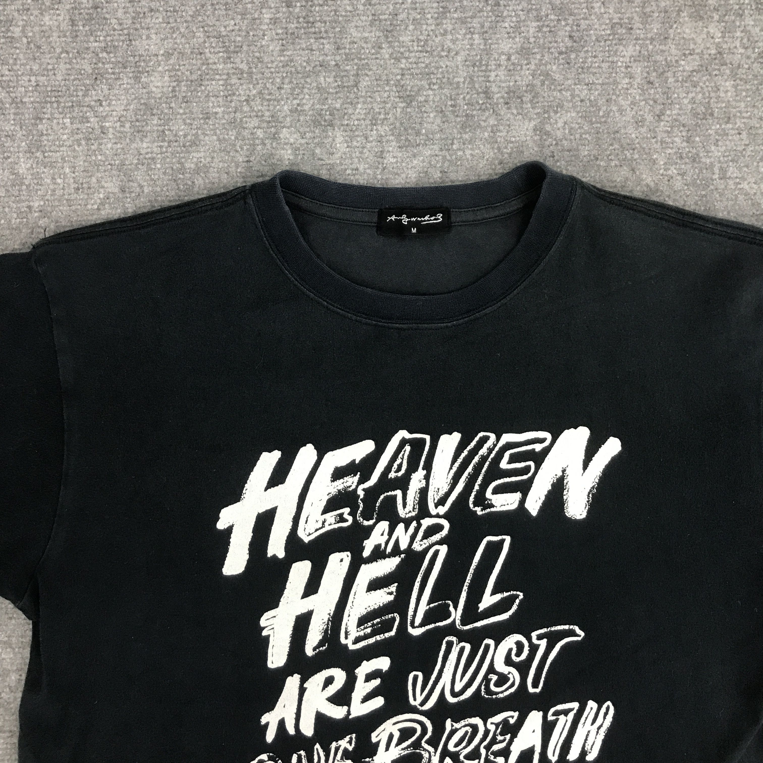 Andy Warhol × Japanese Brand × Uniqlo ANDY WARHOL X UNIQLO HEAVEN AND HELL TSHIRST Size US M / EU 48-50 / 2 - 3 Thumbnail