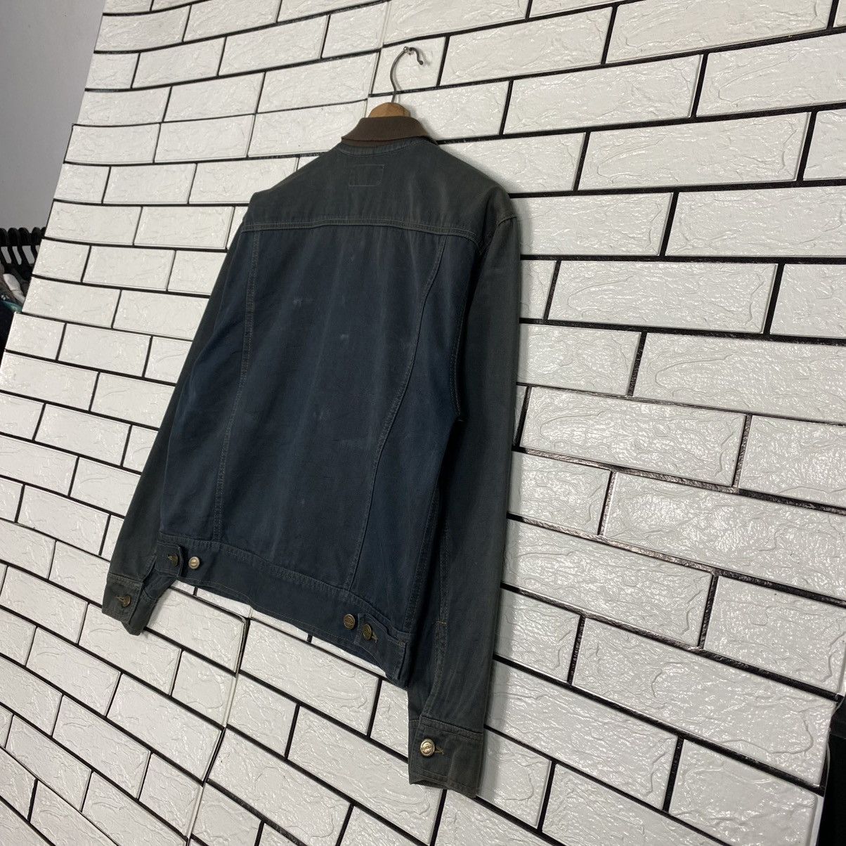 Issey Miyake 🔥CROPPED HUNTING JACKET BUTTON BLOSSOM DUCK CANVAS Size US M / EU 48-50 / 2 - 10 Thumbnail