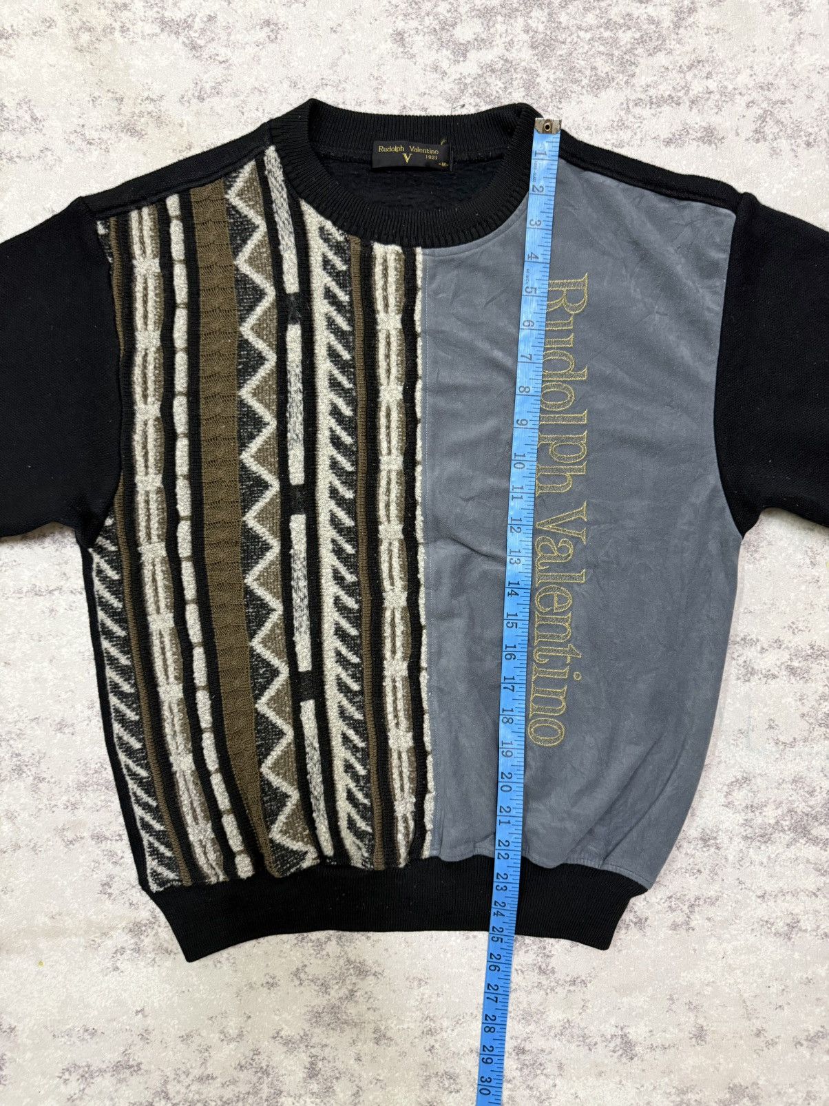 Valentino Vintage Rudolph Valentino Knit Sweatshirt Size US S / EU 44-46 / 1 - 16 Thumbnail