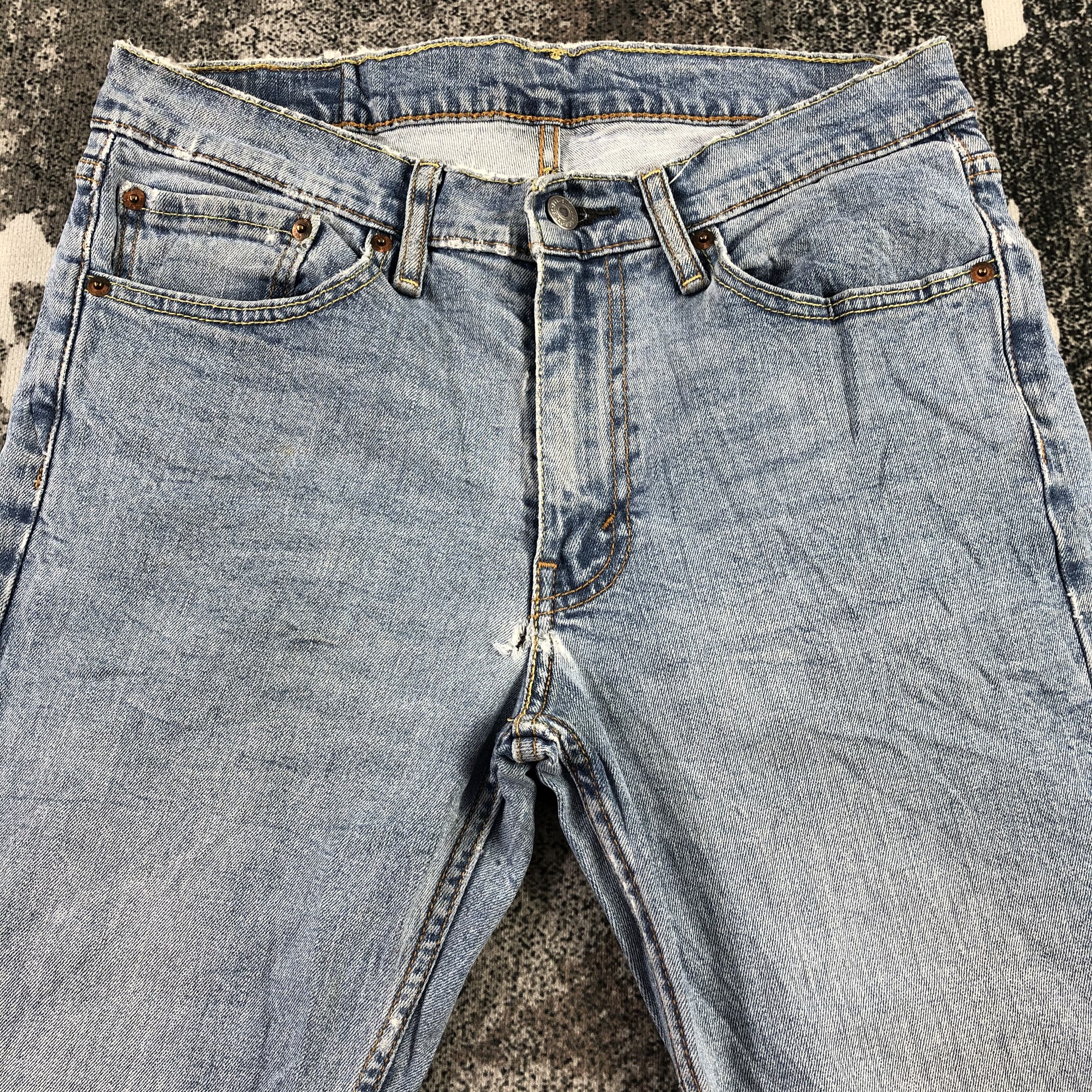 Levi's Vintage Levi's 511 Jeans Medium Wash Denim KJ1417 Size US 31 - 3 Thumbnail