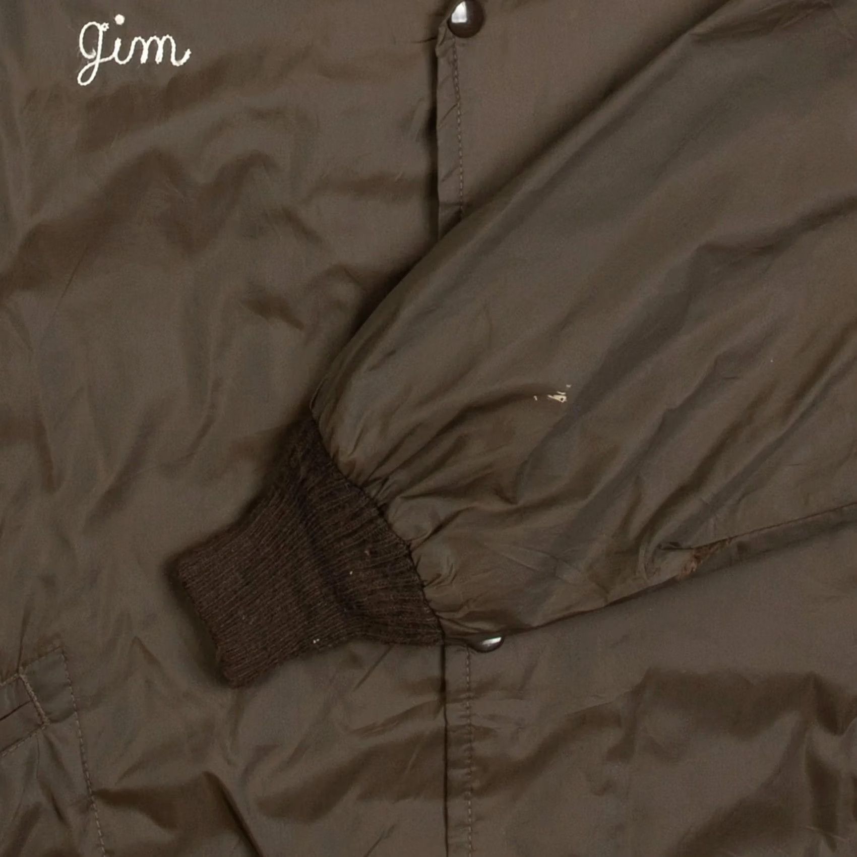 Coach VINTAGE West Wind Men's 1980s Nylon Coach Jacket Brown X-Large Size US XL / EU 56 / 4 - 7 Thumbnail
