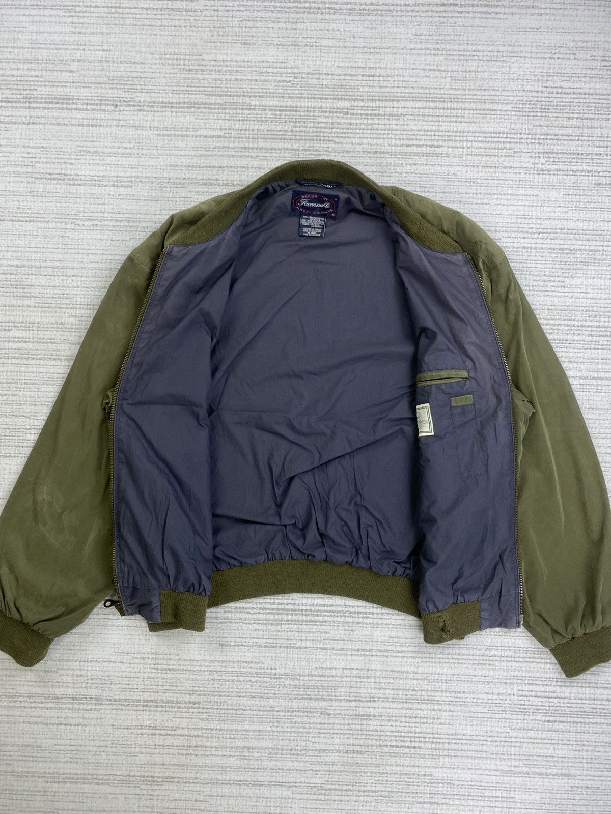 Faconnable × If Six Was Nine × Vintage Vintage Faconnable By Albert Goldberg Bomber Jacket Size US XL / EU 56 / 4 - 8 Thumbnail