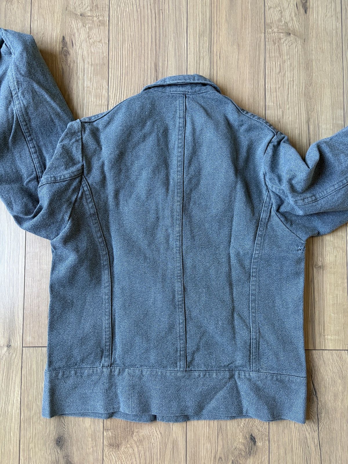 Le Laboureur Vintage German Salt & Pepper Work Military Blouson Jacket Size US S / EU 44-46 / 1 - 12 Thumbnail