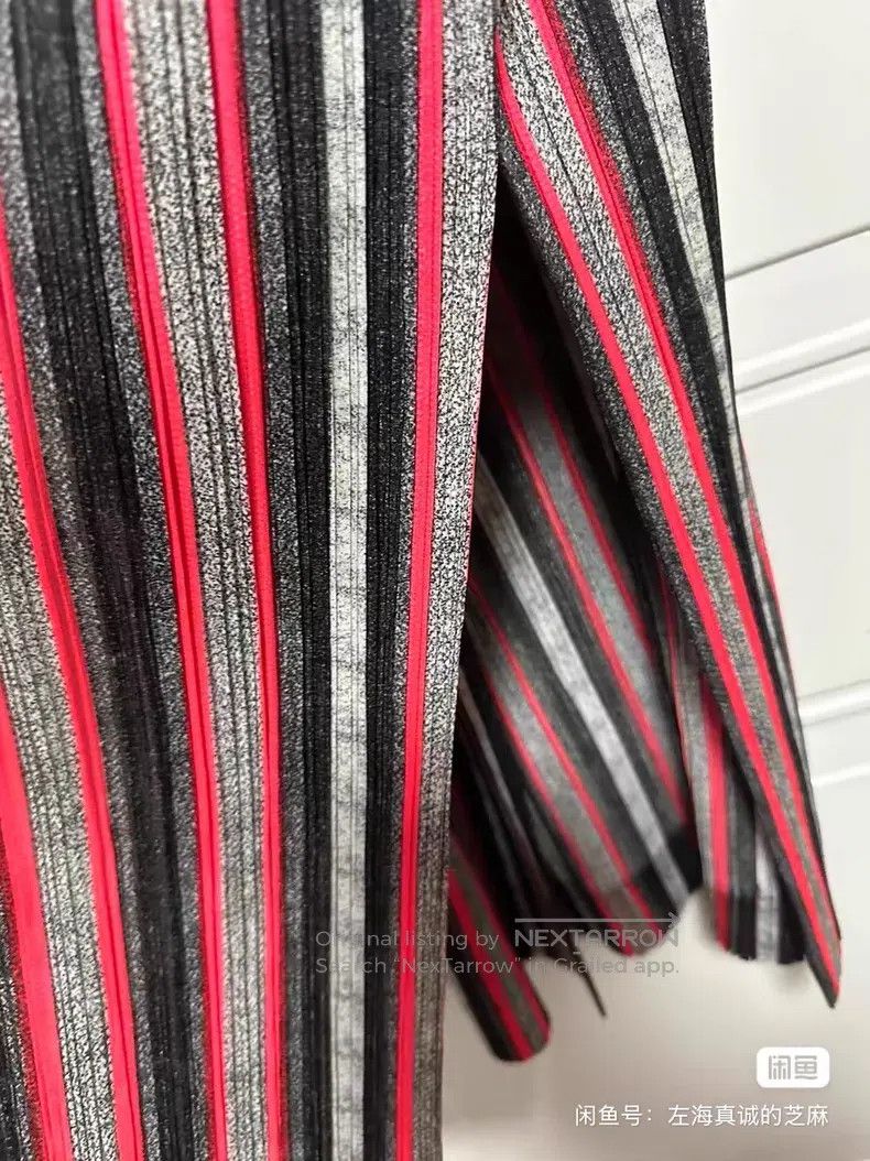 Issey Miyake Issey Miyake Color Block Coat Size XXL / US 16-18 / IT 52-54 - 2 Thumbnail