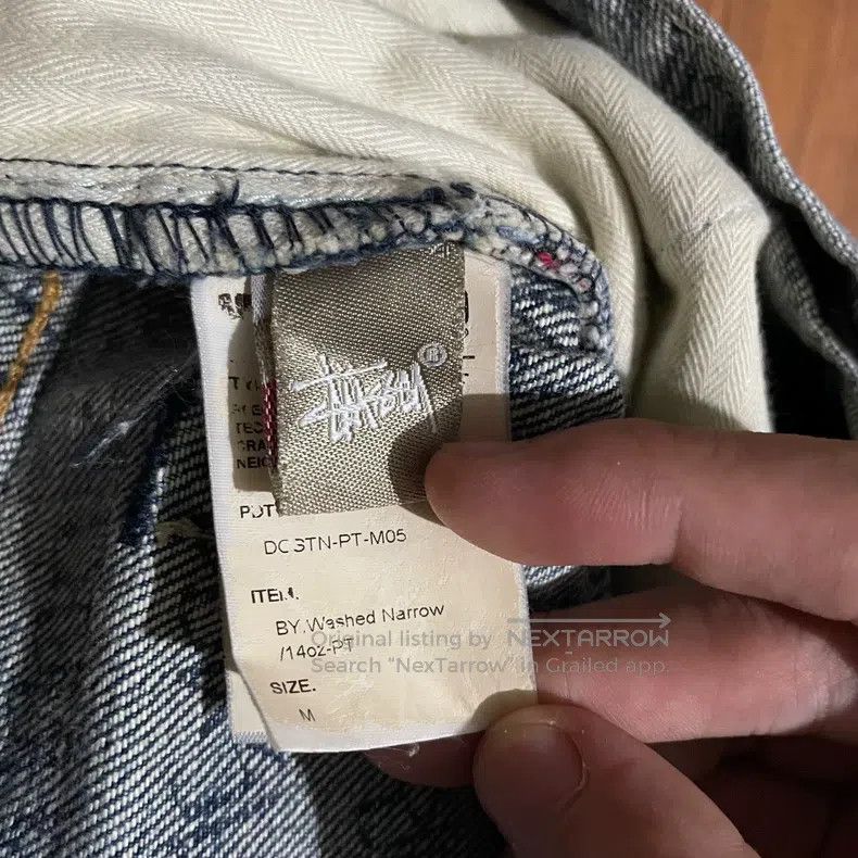Neighborhood Neighborhood size M STUSSY 08EX Joint Model Washed Denim P Size US 27 - 8 Thumbnail