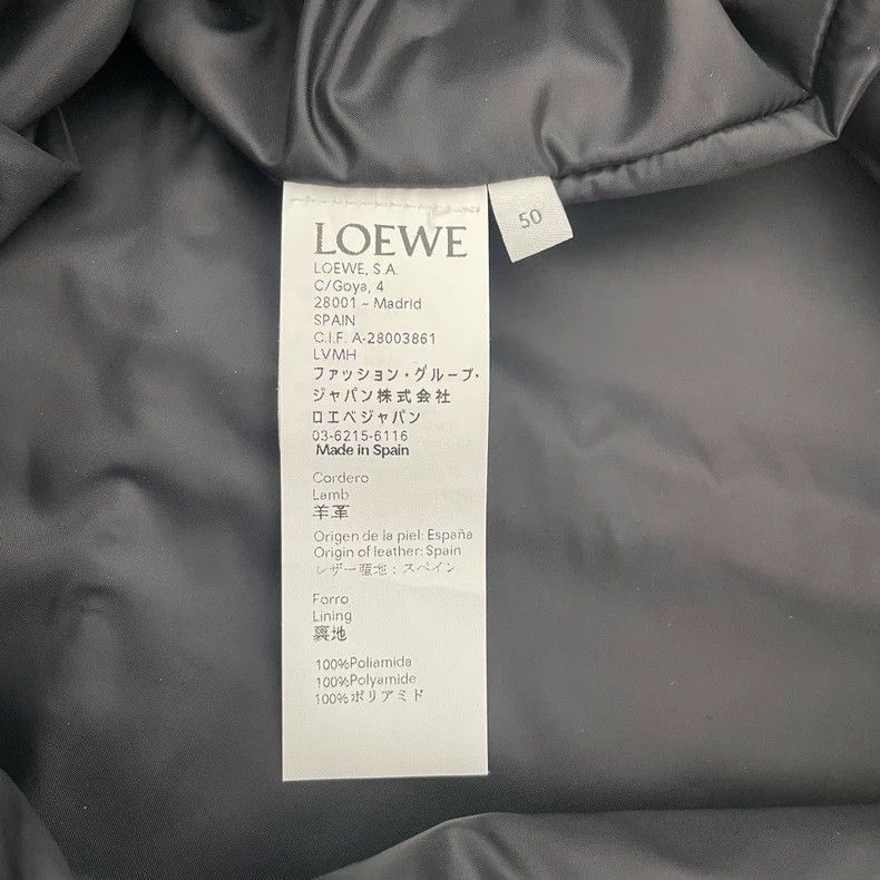 Loewe new Loewe leather jacket with hood Size US L / EU 52-54 / 3 - 6 Thumbnail