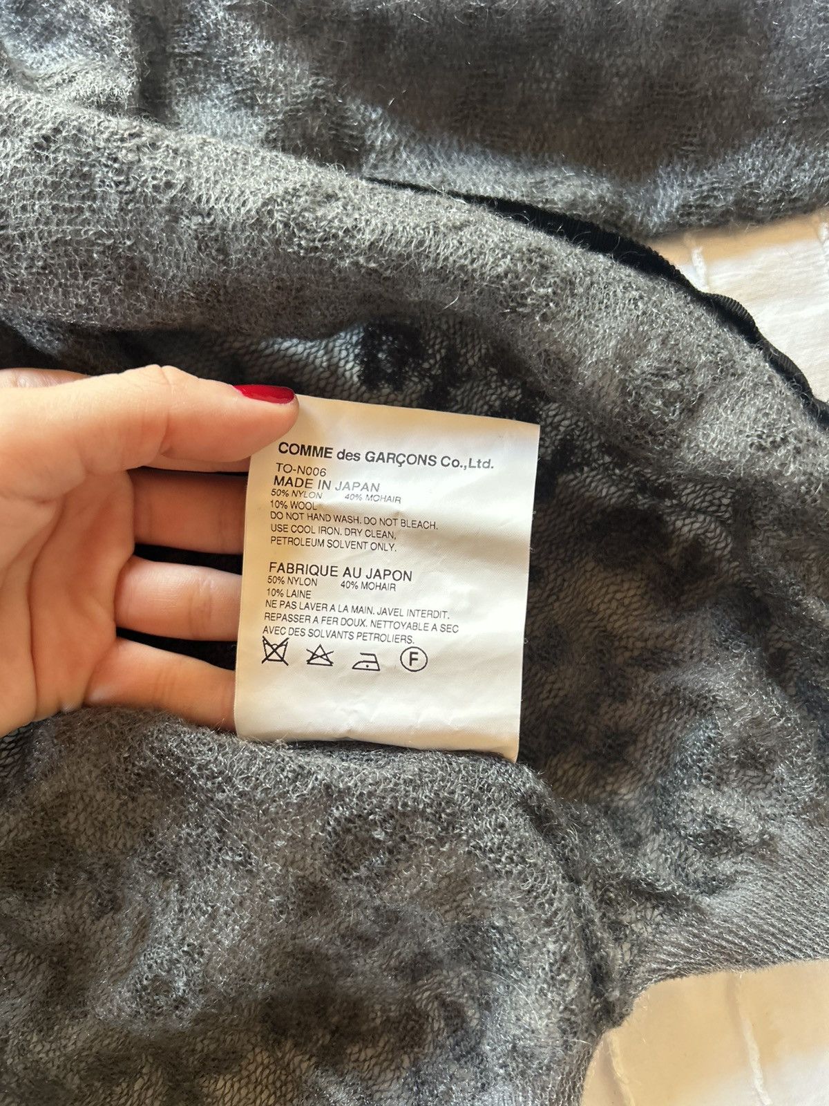 Comme des Garcons Comme des Garcons grey cardigan Size XXS / US 00 / IT 34 - 4 Thumbnail