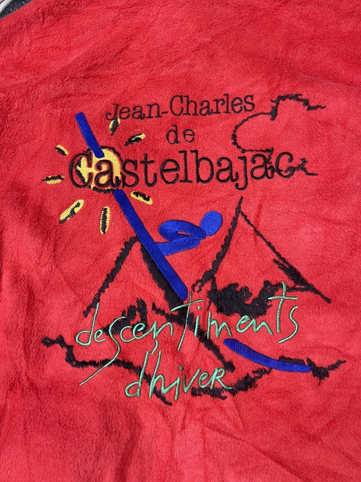 Jean Charles De Castelbajac Vintage Jean Charles De Castlebajac Fleece Jacket Size US M / EU 48-50 / 2 - 12 Thumbnail