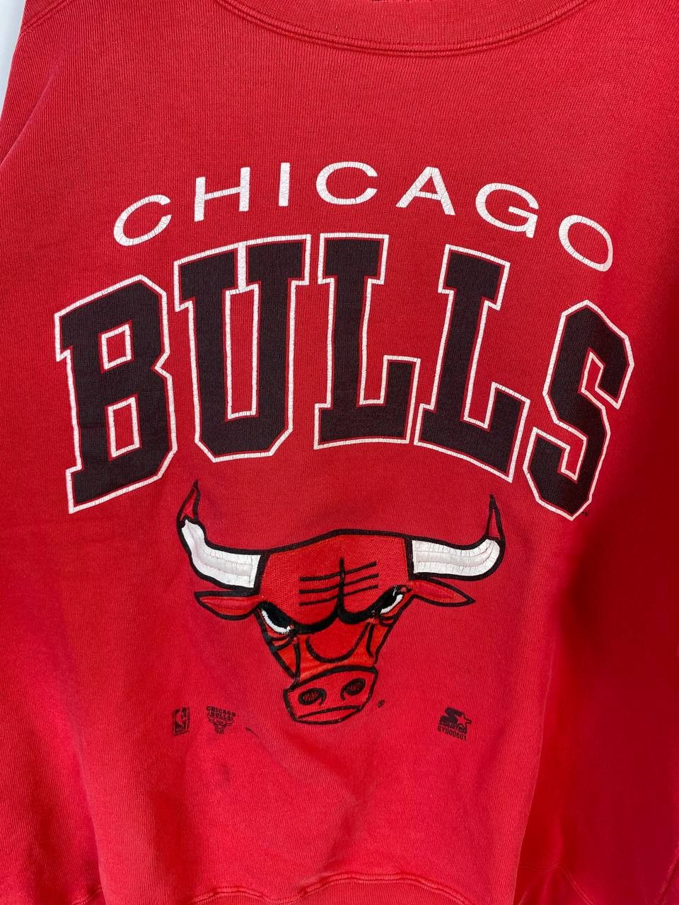 Starter VINTAGE STARTER CHICAGO BULLS CREWNECK SWEATSHIRT NBA Sz L Size US M / EU 48-50 / 2 - 2 Thumbnail