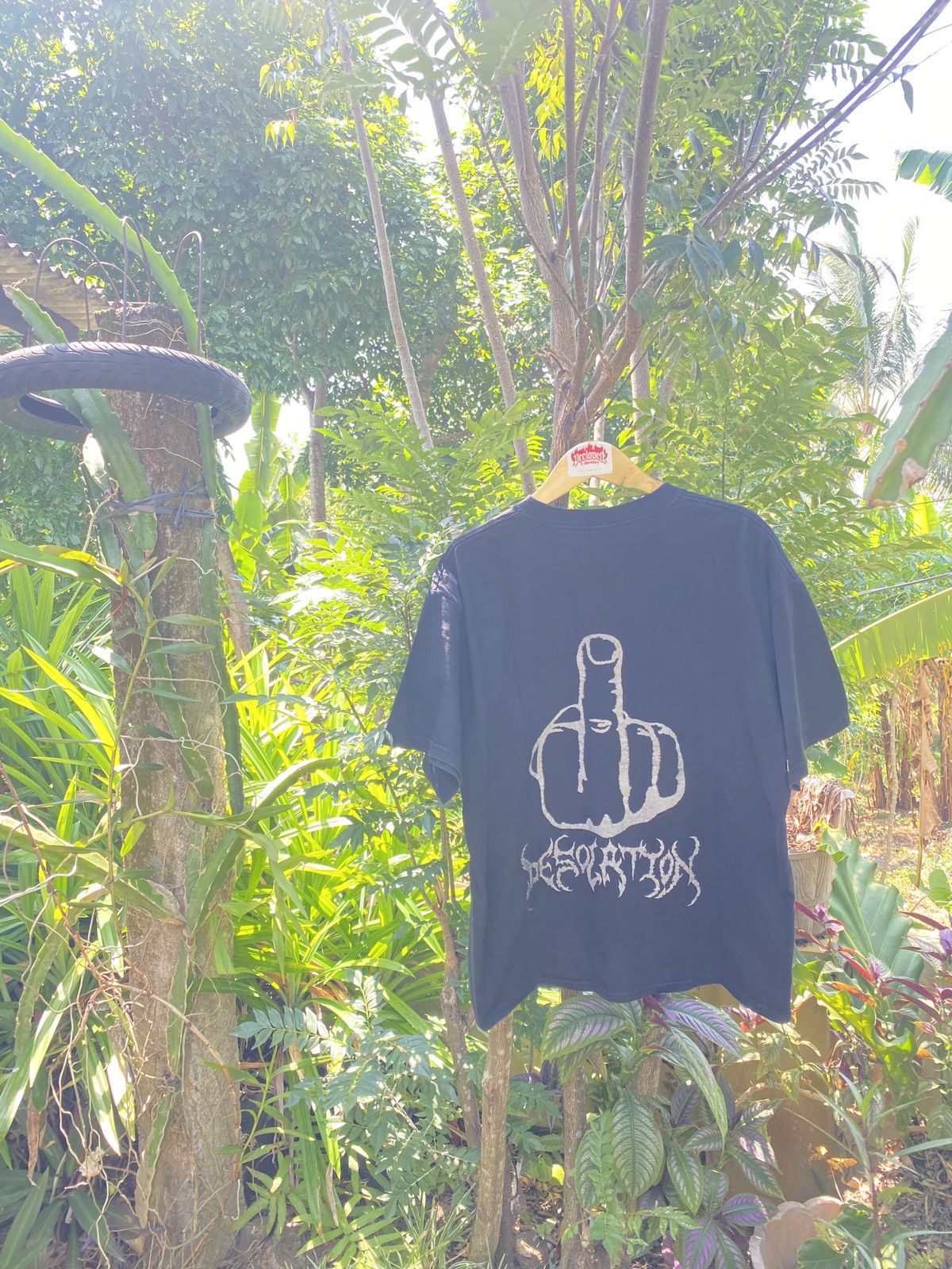 Band Tees × Vintage Vintage Desolation Oldschool Brutal Death Metal Band Tee Size US XL / EU 56 / 4 - 6 Thumbnail