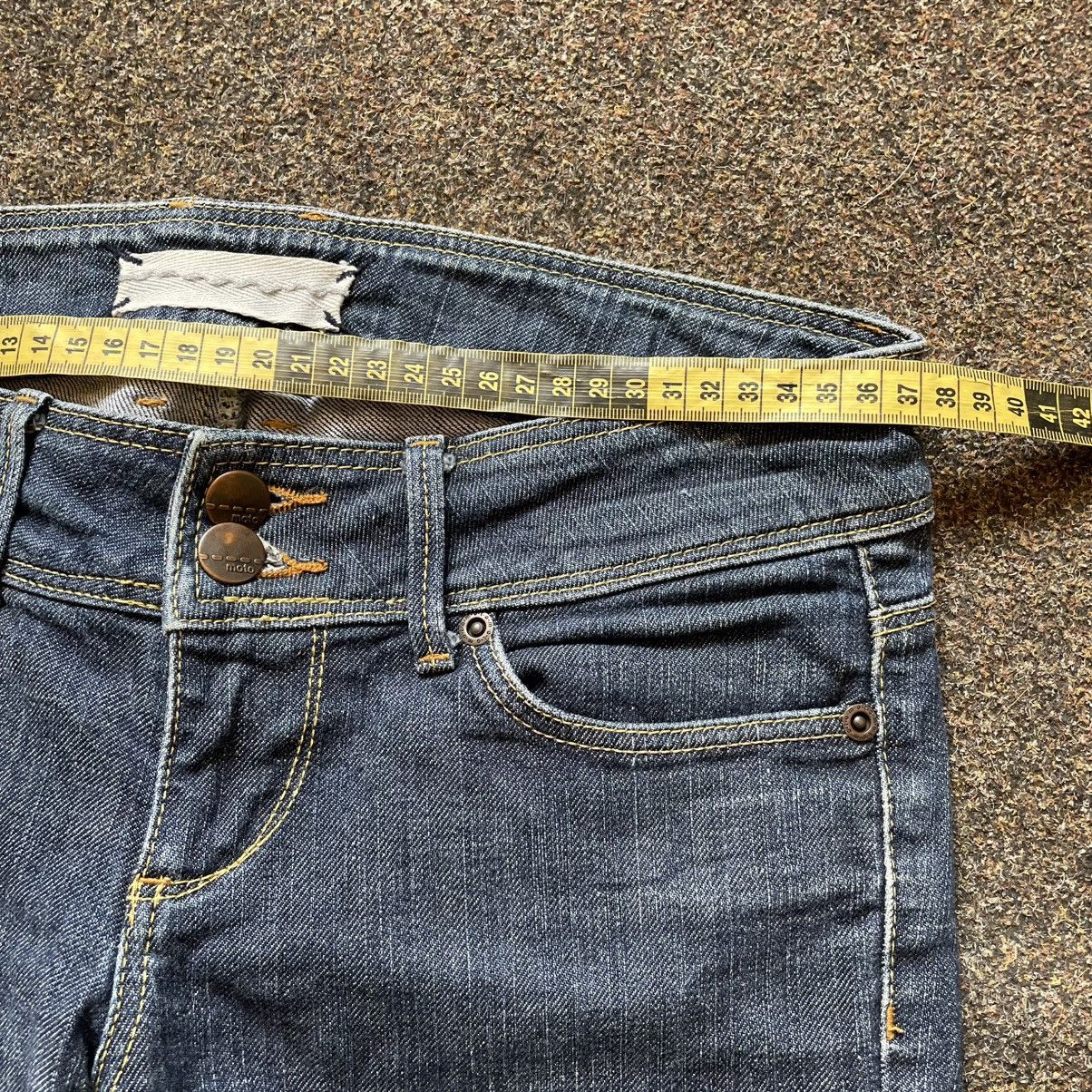 Vintage Vintage Y2K Bootcut Flared Jeans Thrashed Skate Grunge 31 Size 31" - 6 Thumbnail