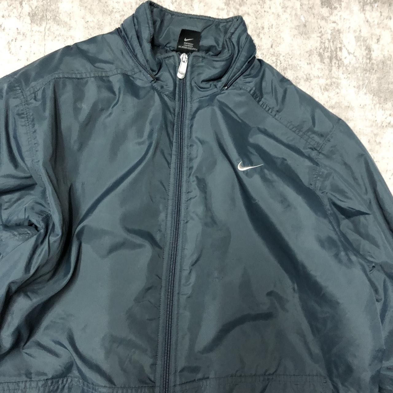 Nike Nike vintage black windbreaker jacket Size US M / EU 48-50 / 2 - 2 Thumbnail