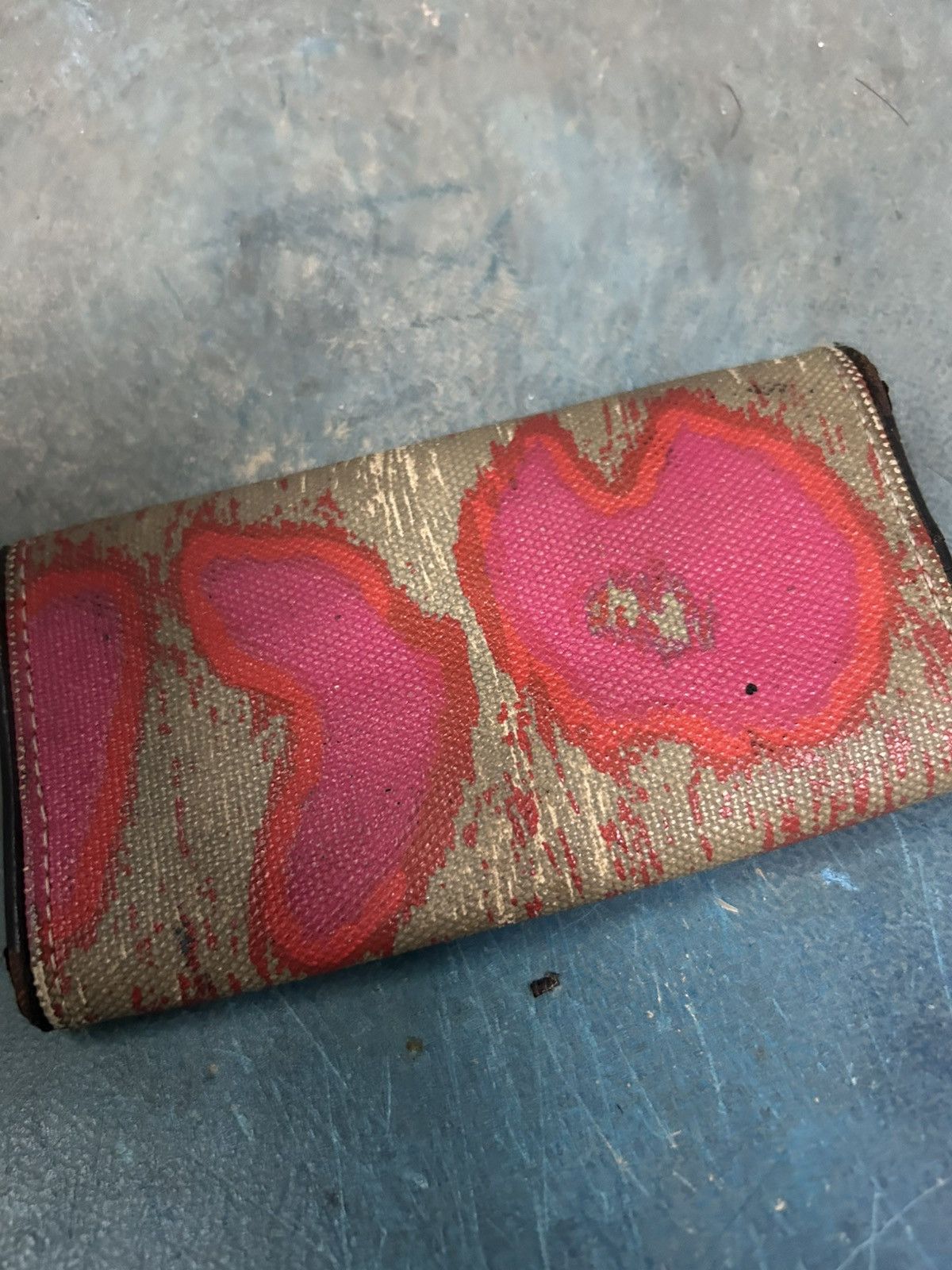 Vivienne Westwood Abstract Print Orb Pink Key Case Size ONE SIZE - 14 Thumbnail