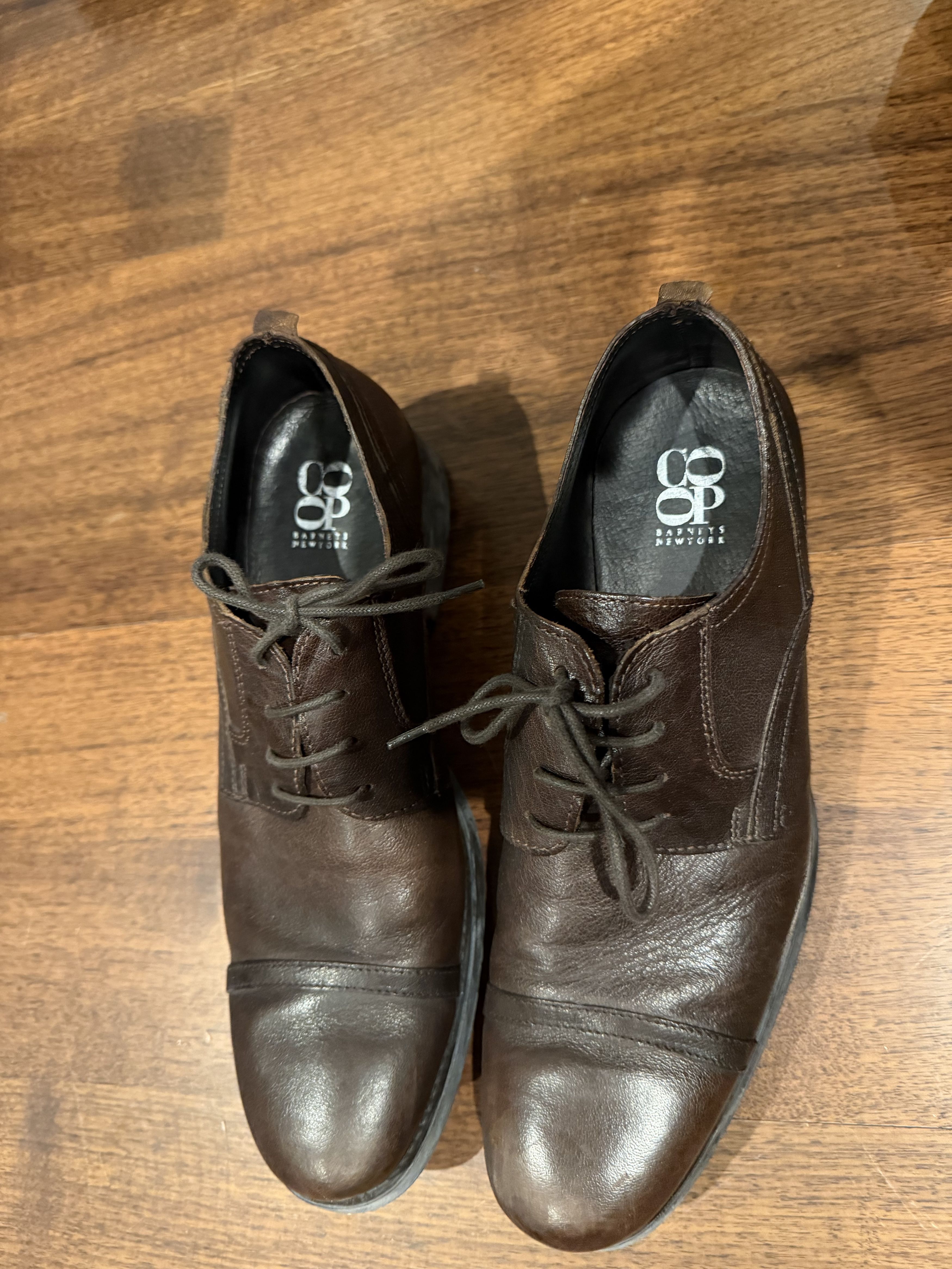 Barneys New York Vintage Brown Cap-toe Shoes 10.5 Rare and awesome Size US 10.5 / EU 43-44 - 2 Thumbnail