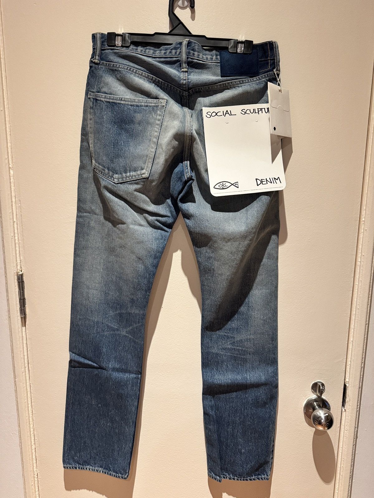 Visvim Visvim Social Sculpture 01 Slim Dmgd 44 Size US 30 / EU 46 - 6 Thumbnail