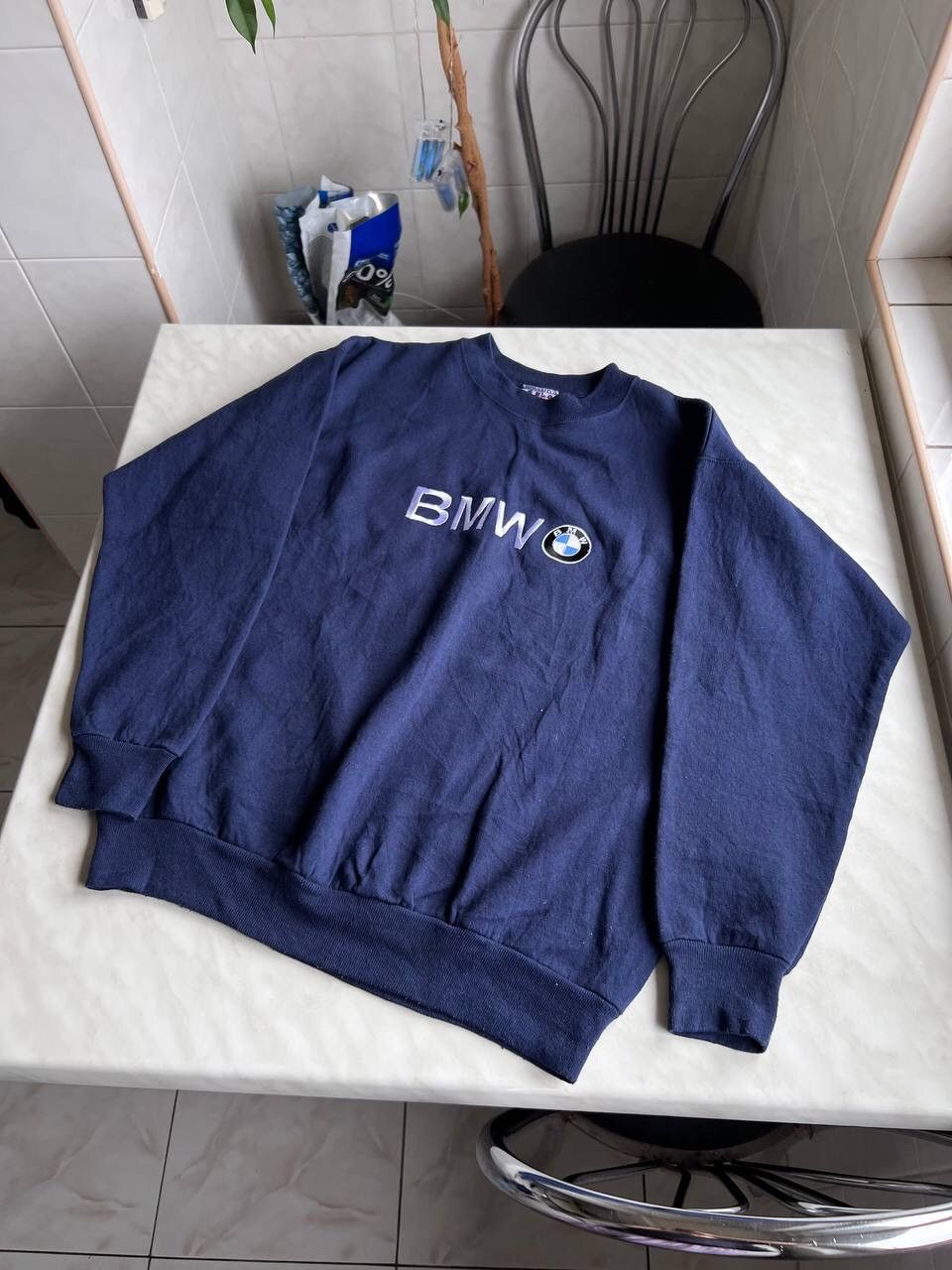 BMW BMW 1990's Vintage Sweatshirt Crewneck Racing Germany Auto Size US M / EU 48-50 / 2 - 4 Thumbnail