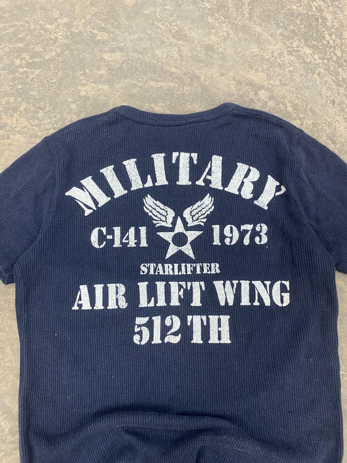 Japanese Brand BULLET NOISE KNIT WAFFLE MILITARY AIR FORCE Size US M / EU 48-50 / 2 - 3 Thumbnail
