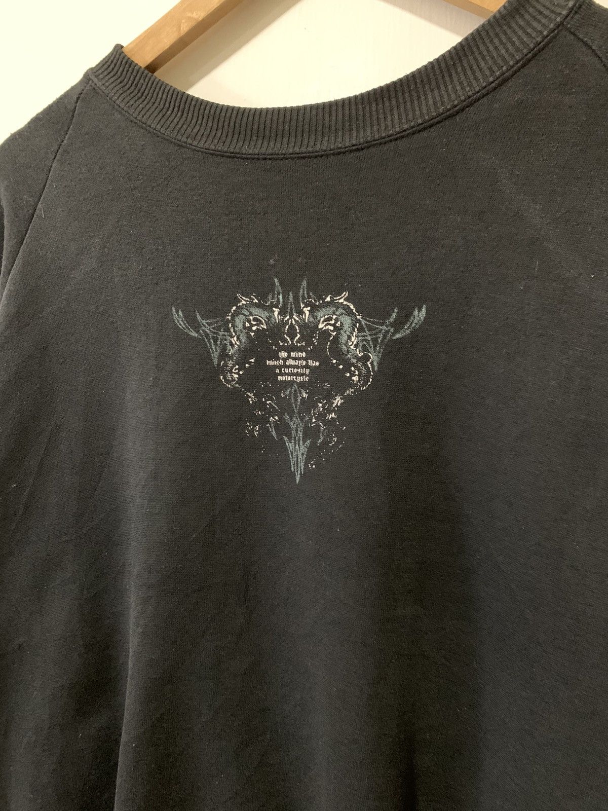 Japanese Brand Vintage Grass Hiiher Dragon Boxy Sweatshirt Size US M / EU 48-50 / 2 - 3 Thumbnail